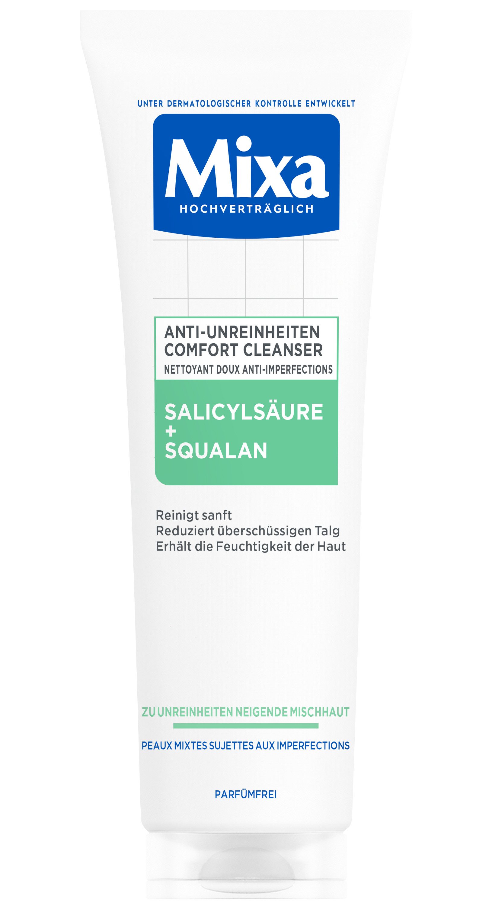 Gesichtsreinigungsgel MIXA ANTI-UNREINHEITEN COMFORT CLEANSER