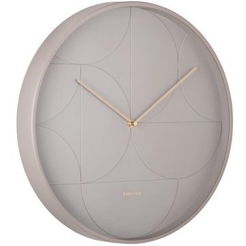 Karlsson Uhr Wanduhr Echelon Circular Dark Grey (40cm)