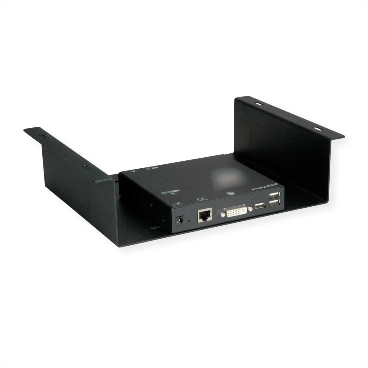 ROLINE Halterung Untertischhalterung für KVM/NUC/Mini PC/Thin Clients, (bis 10 kg) – Bild 4 von 5