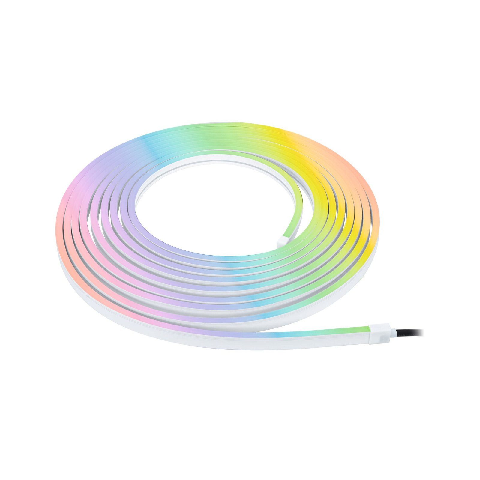 Paulmann LED Gartenstrahler Plug & Shine Stripe Smooth Einzelstripe IP67 RGBW+ Weiß, LED fest integriert, Tageslichtweiß, Smart Home Zigbee 3.0