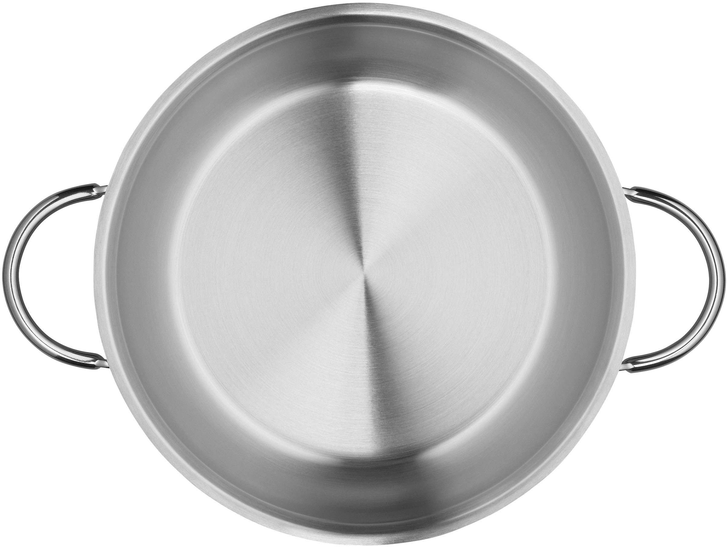 WMF Servierpfanne Profi, Cromargan® Edelstahl Rostfrei 18/10 (1-tlg), TransTherm-Allherdboden, optimale Wärmespeicherung /-verteilung