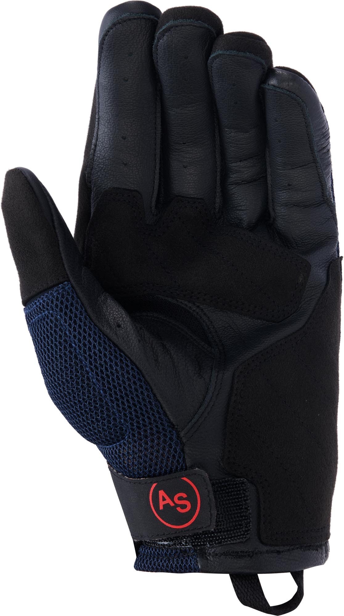 Alpinestars Motorradhandschuhe Manti Air Motorradhandschuhe perforiert,kurze Stulpe,Touchscreenbedienung möglich