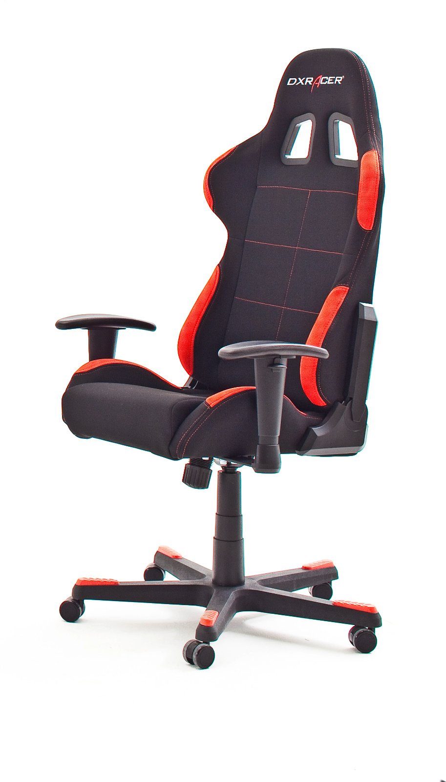 MCA furniture DXRacer Gaming Chair FD01-NR (Chefsessel in schwarz und rot)
