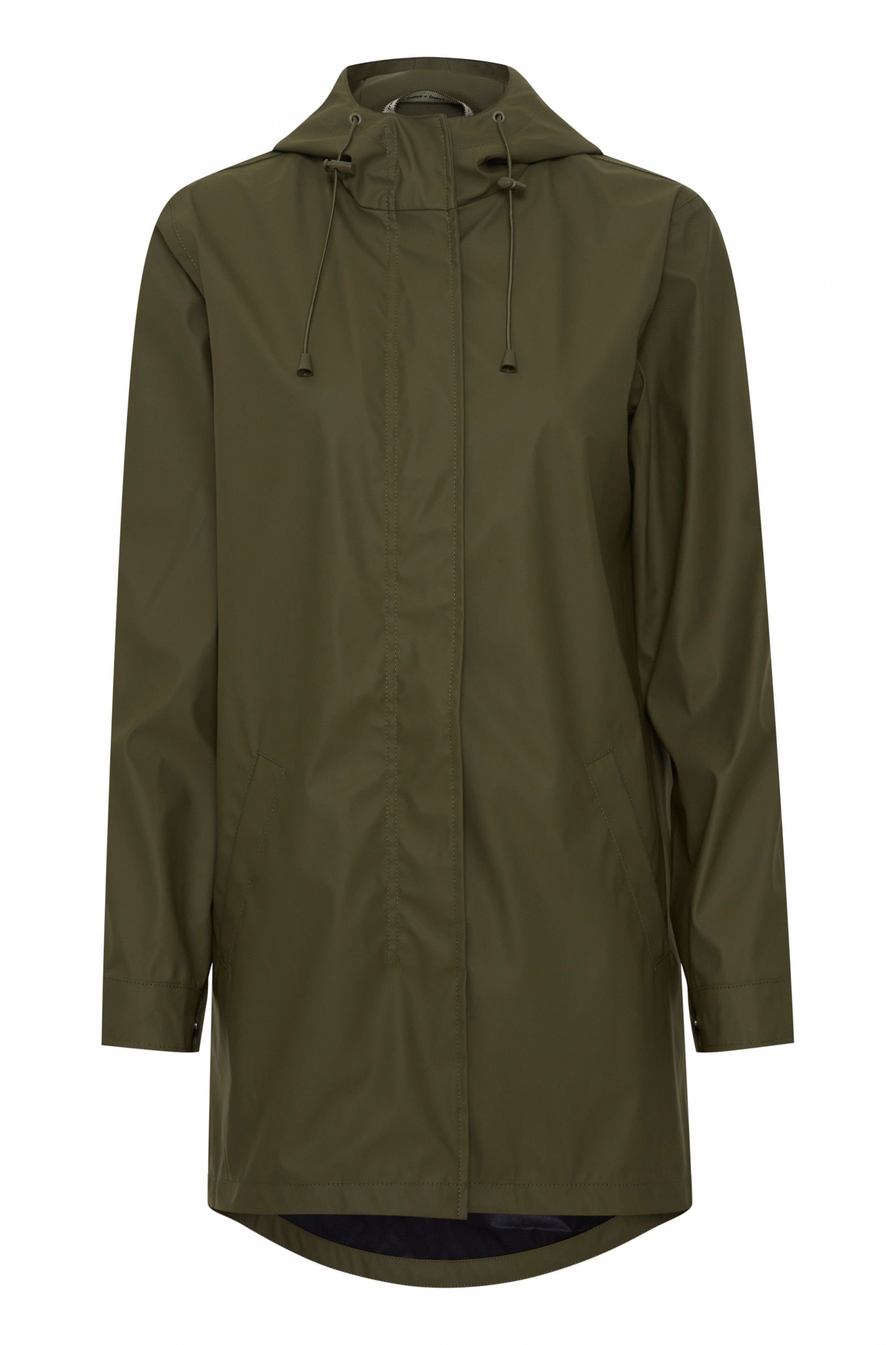 Olive 1 fransa FRRAINFALL JA Night Fransa Windbreaker