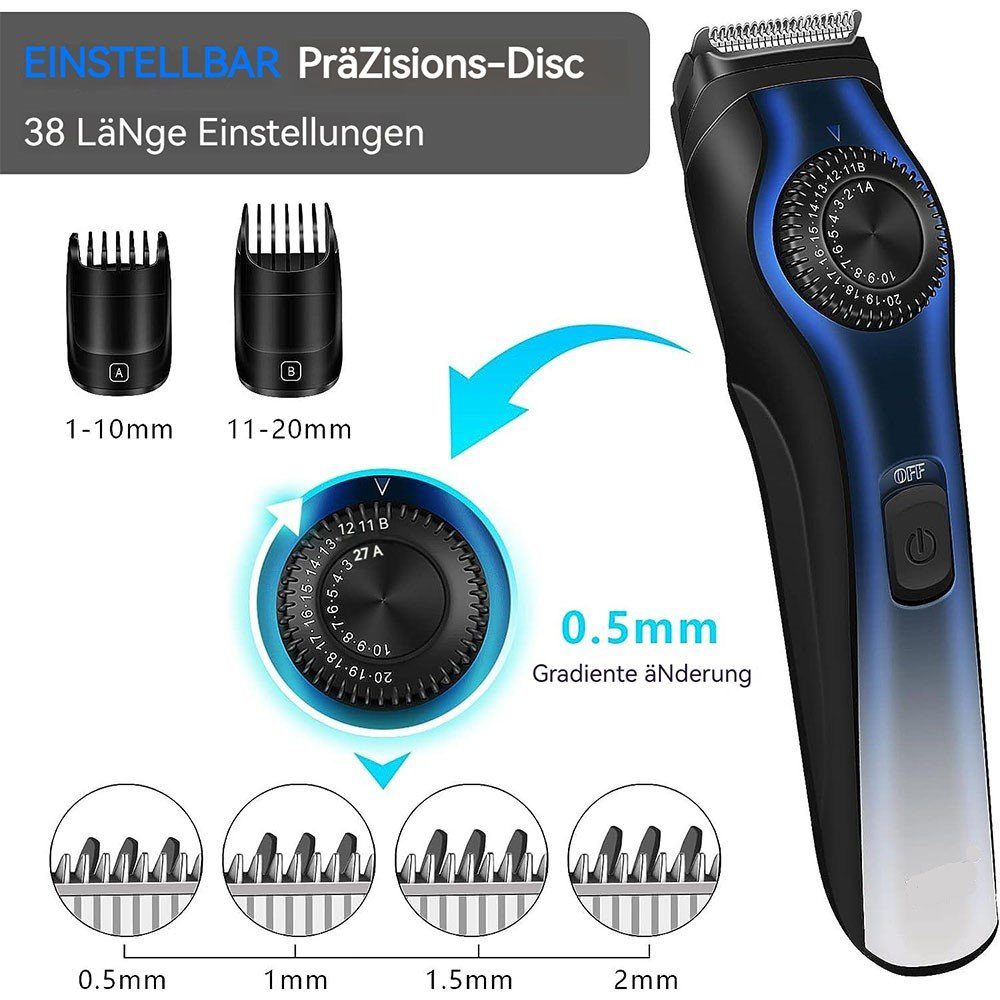 für Haarschneider Haarschneider MOUTEN Elektrischer Herren, Präzisions-Haarschneider