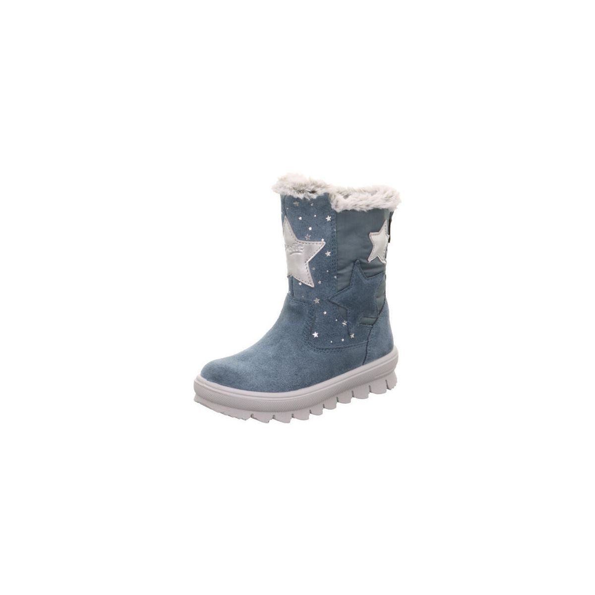 Superfit Flavia Winterstiefel Stylische, wasserdichte Mädchenstiefel mit Glitzersternprint und