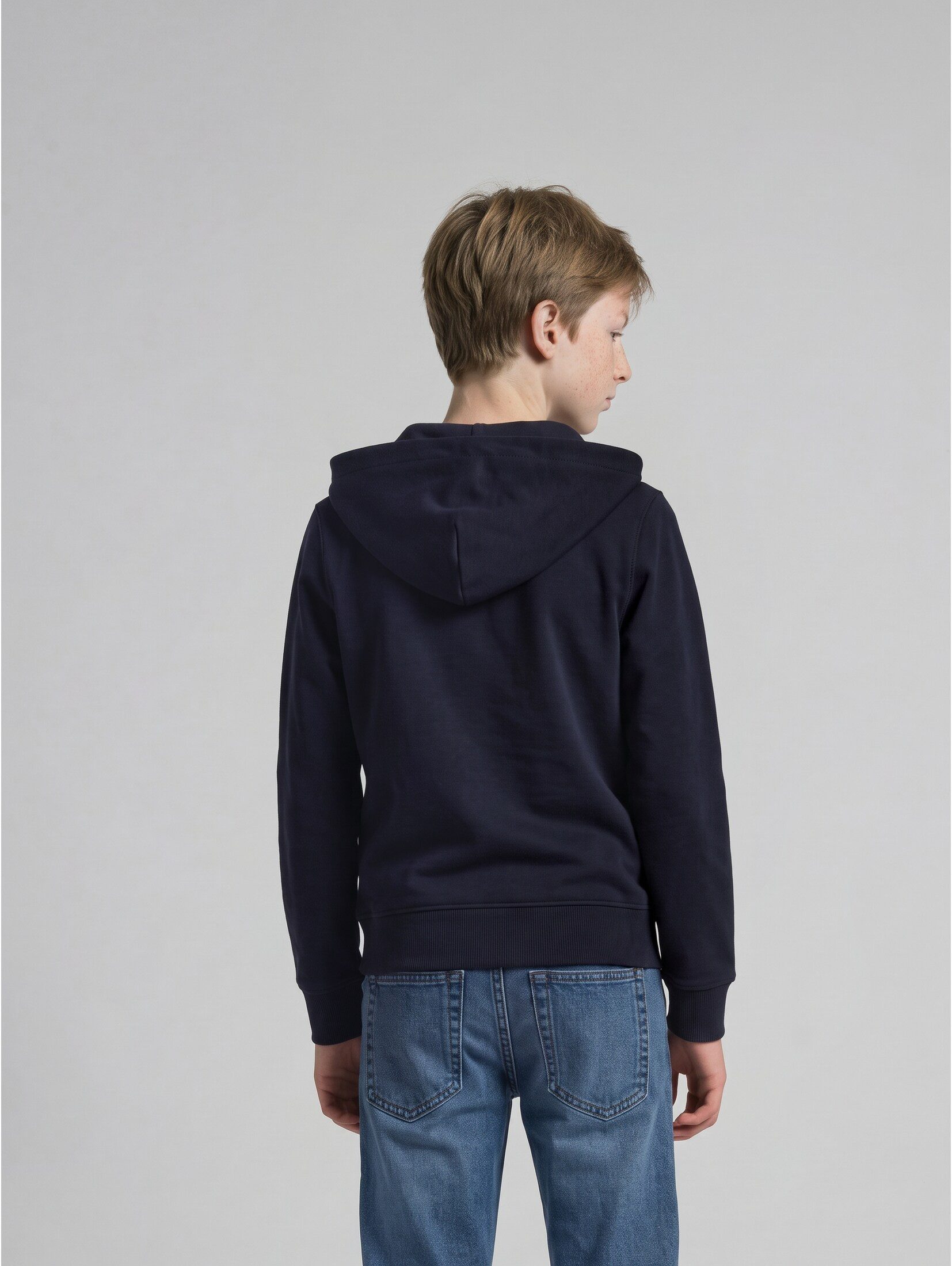 TOM TAILOR Sweatjacke Strick & Sweatshirts Hoodie Sweatjacke mit Print – Bild 3 von 5