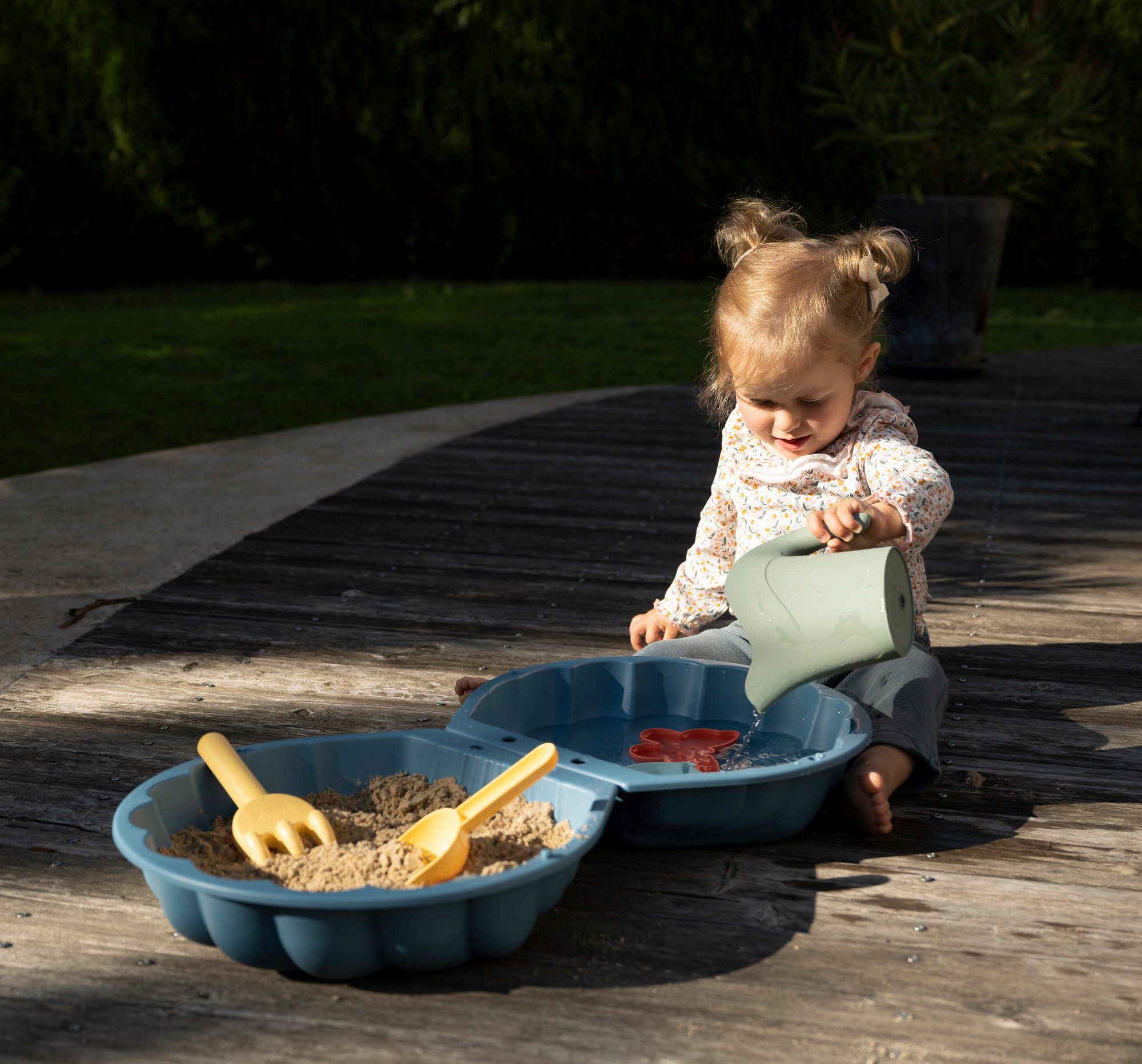 Smoby Sandform-Set Sand & Strand Life Doppel Sandmuschel + Sandspielzeug 7600868001