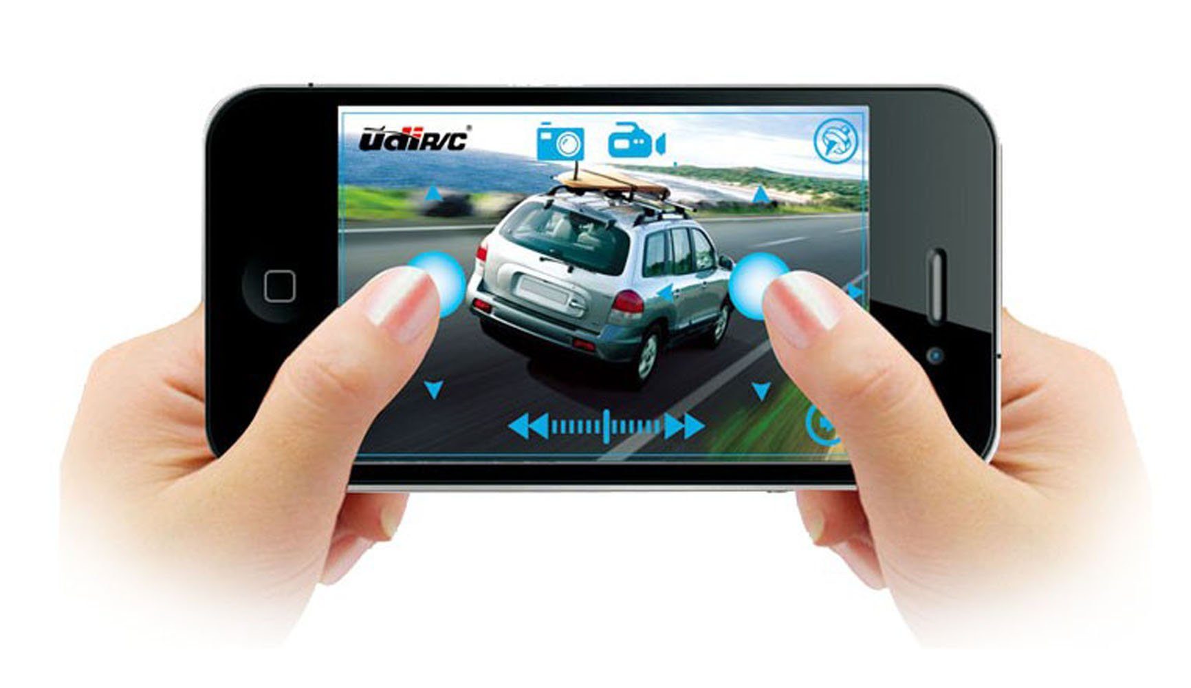RC-Helikopter RC Udi/Rc U16W Helikopter - Hubschrauber WiFi iPhone - iPad gesteuert