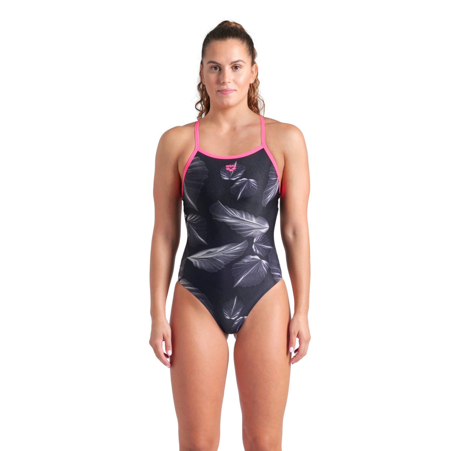 Arena Badeanzug Arena Damen Badeanzug Frozen Leave Ligh 009061