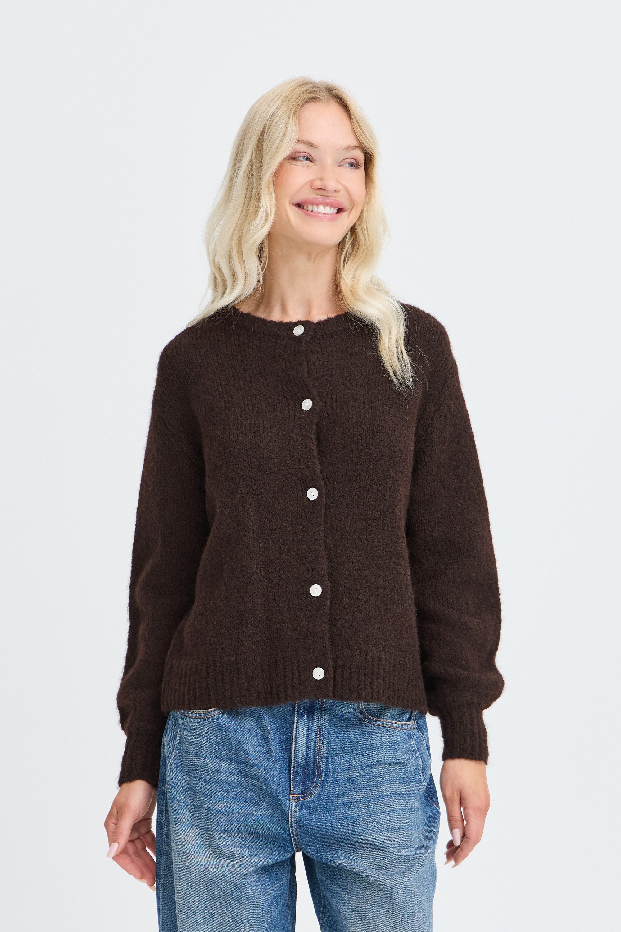 b.young Cardigan Langarm BYOTIA