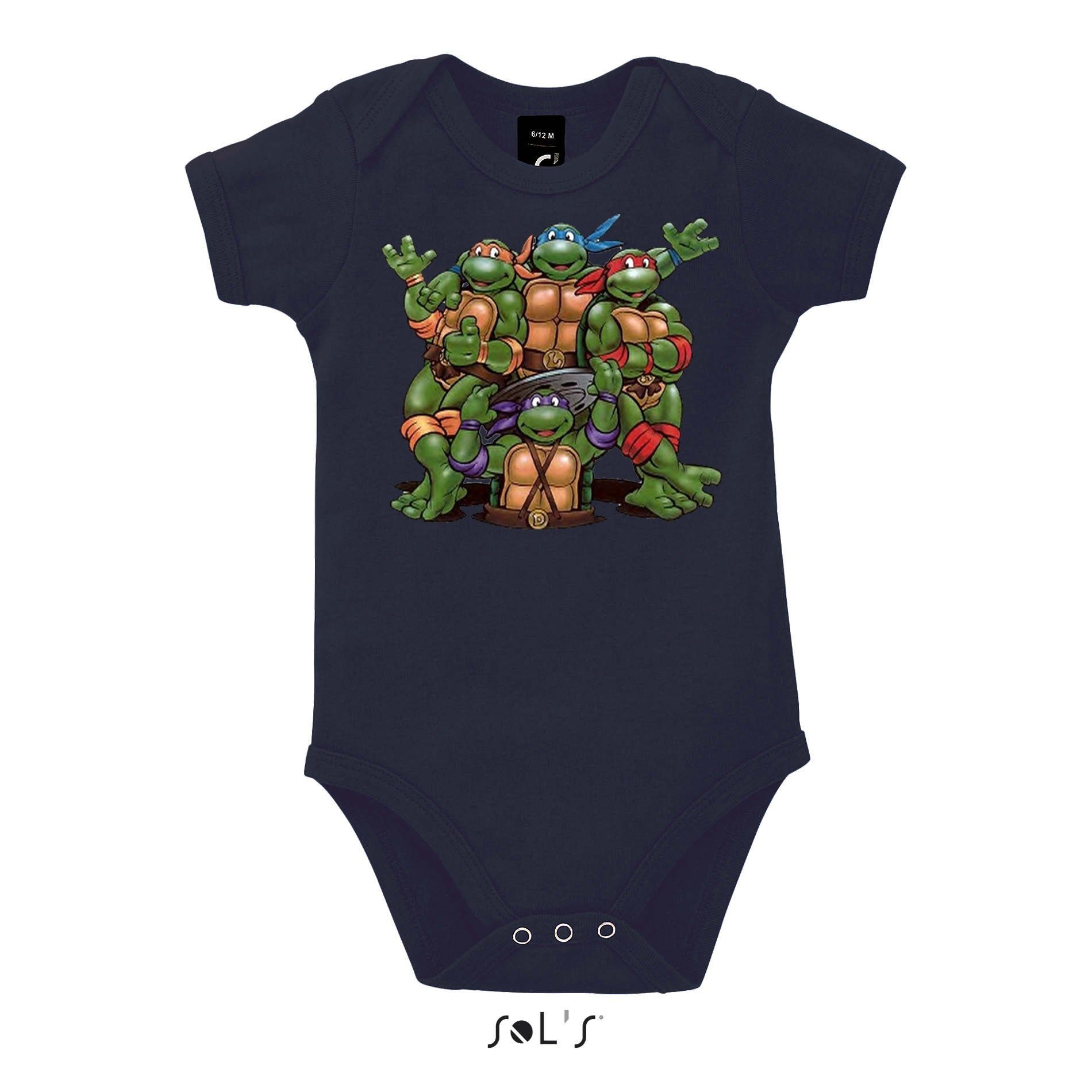 Strampler Turtles Ninja Baby Kinder