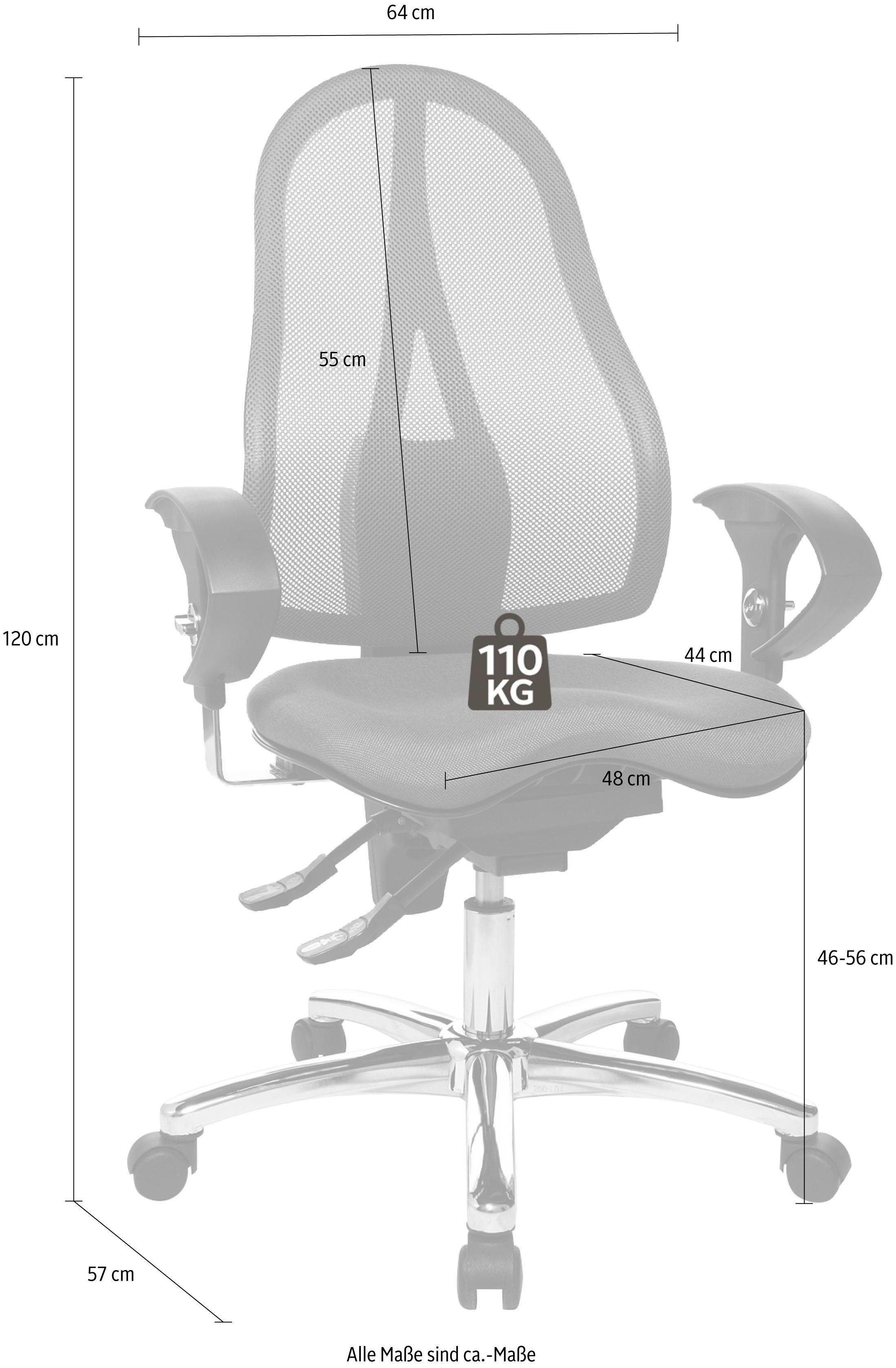 TOPSTAR Bürostuhl 15 Sitness lila/lila