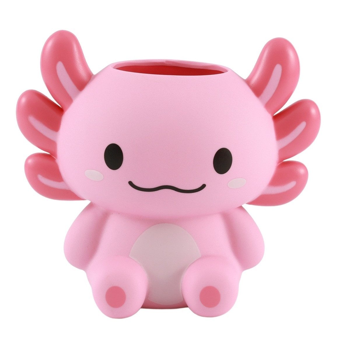 I-TOTAL Organizer Stiftehalter Axolotl rosa Schreibtisch Organizer PVC