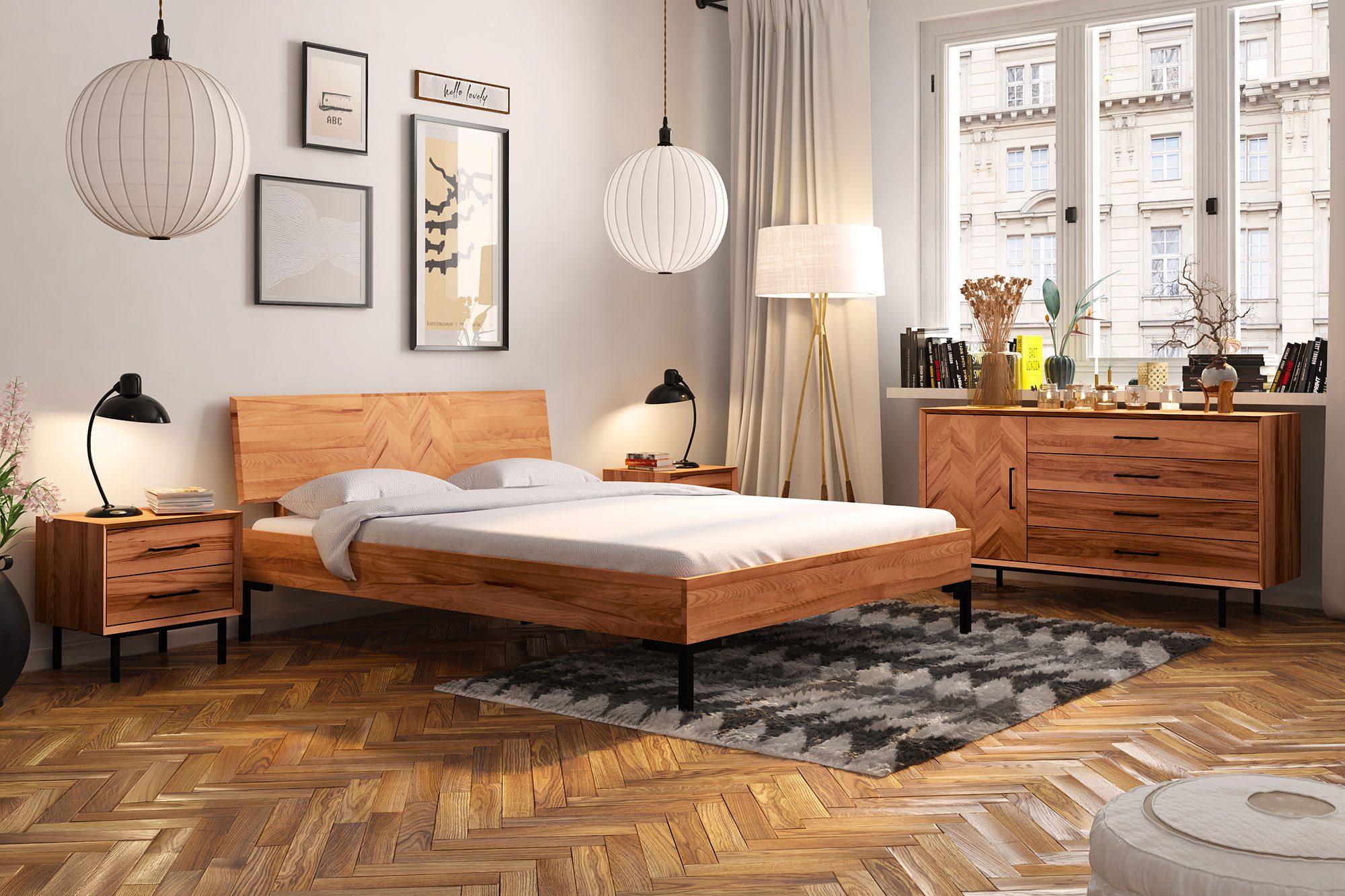 Carpe Sonno Massivholzbett Holzbett Massivholzbett Bettrahmen günstig online kaufen