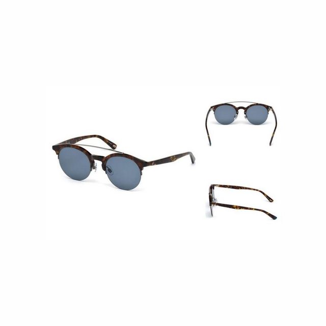 Web Eyewear Sonnenbrille Sonnenbrille Unisex Herren Damen WEB EYEWEAR WE0192-52V Blau Havana ø