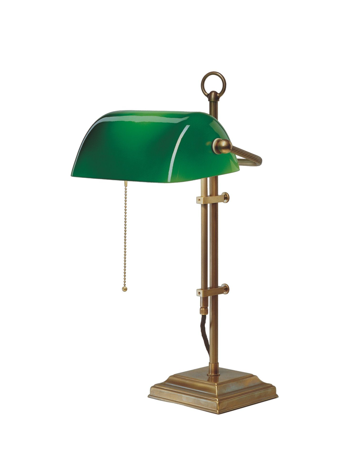 Berliner Messinglampen Tischleuchte W2-99gr-B, ohne Leuchtmittel