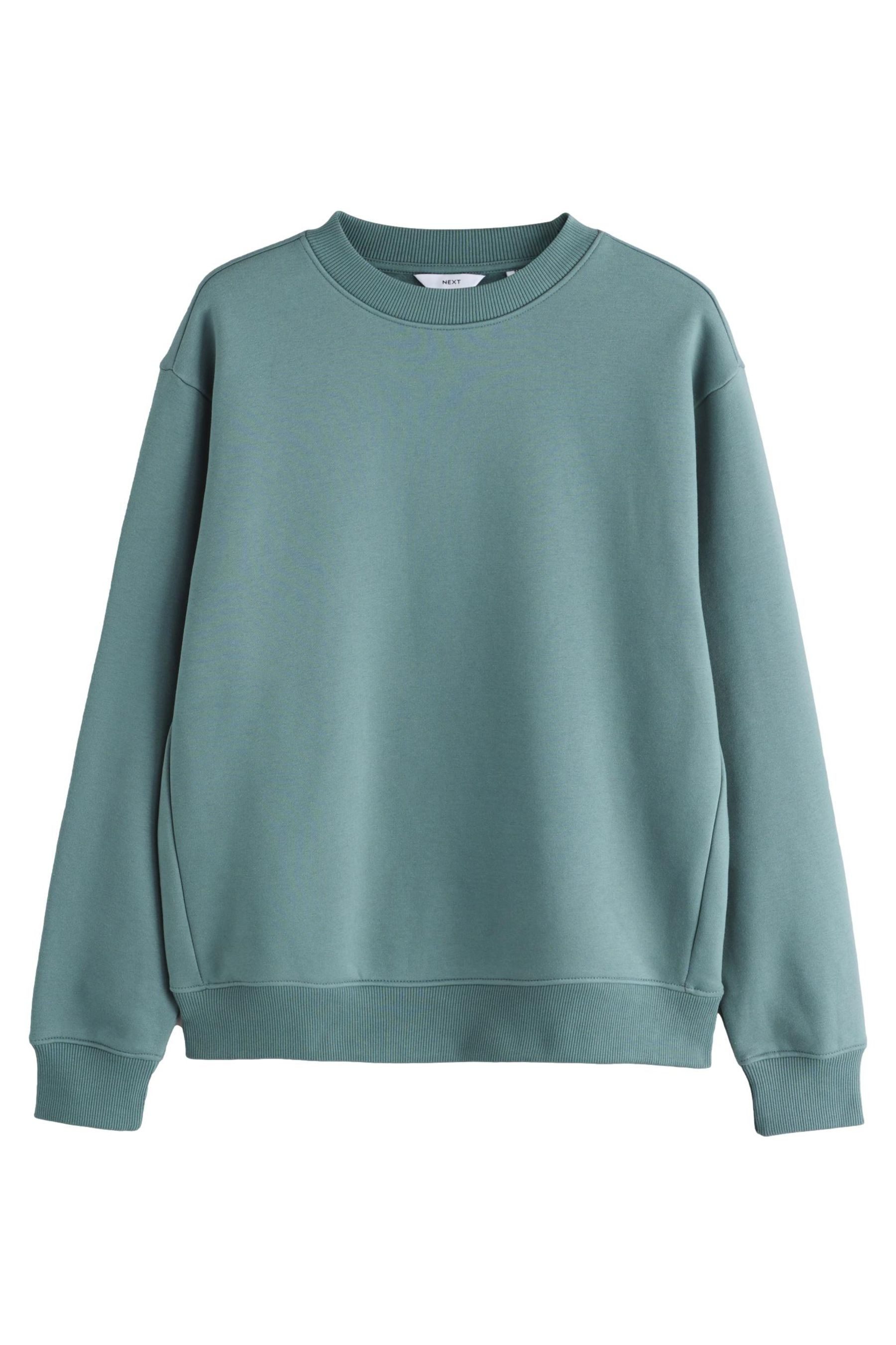 Next Sweater Schweres Regular Fit Rundhalssweatshirt (1-tlg)