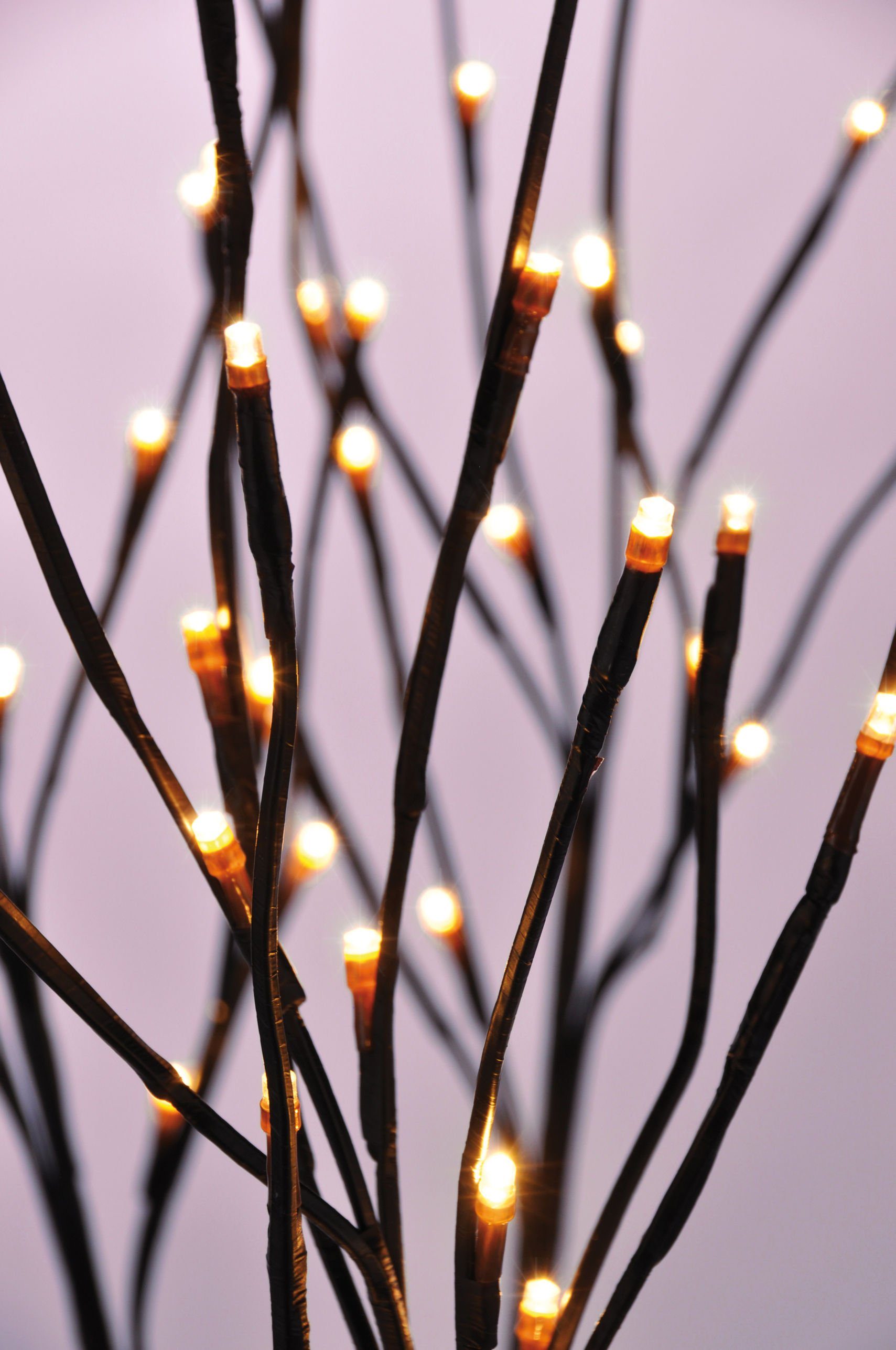 Spetebo LED-Leuchtzweig LED Lichterzweige im 3er Set - 60 LED / 76 cm, 60-f günstig online kaufen