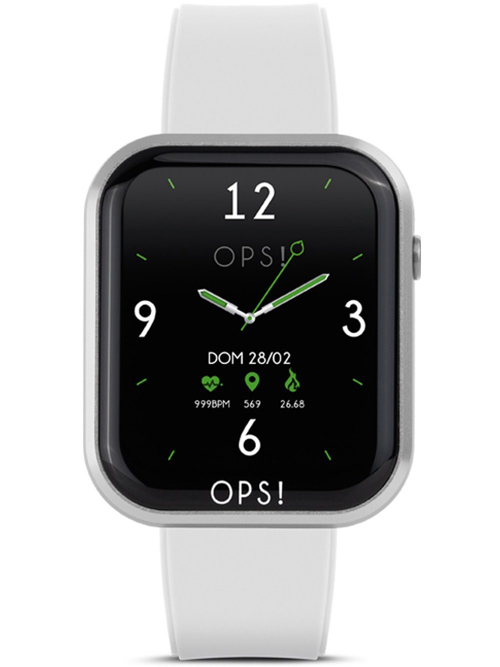 OPS! OBJECTS Quarzuhr OPS!SMART OPSSW-12 Call Smartwatch Unisex Uhr 38mm