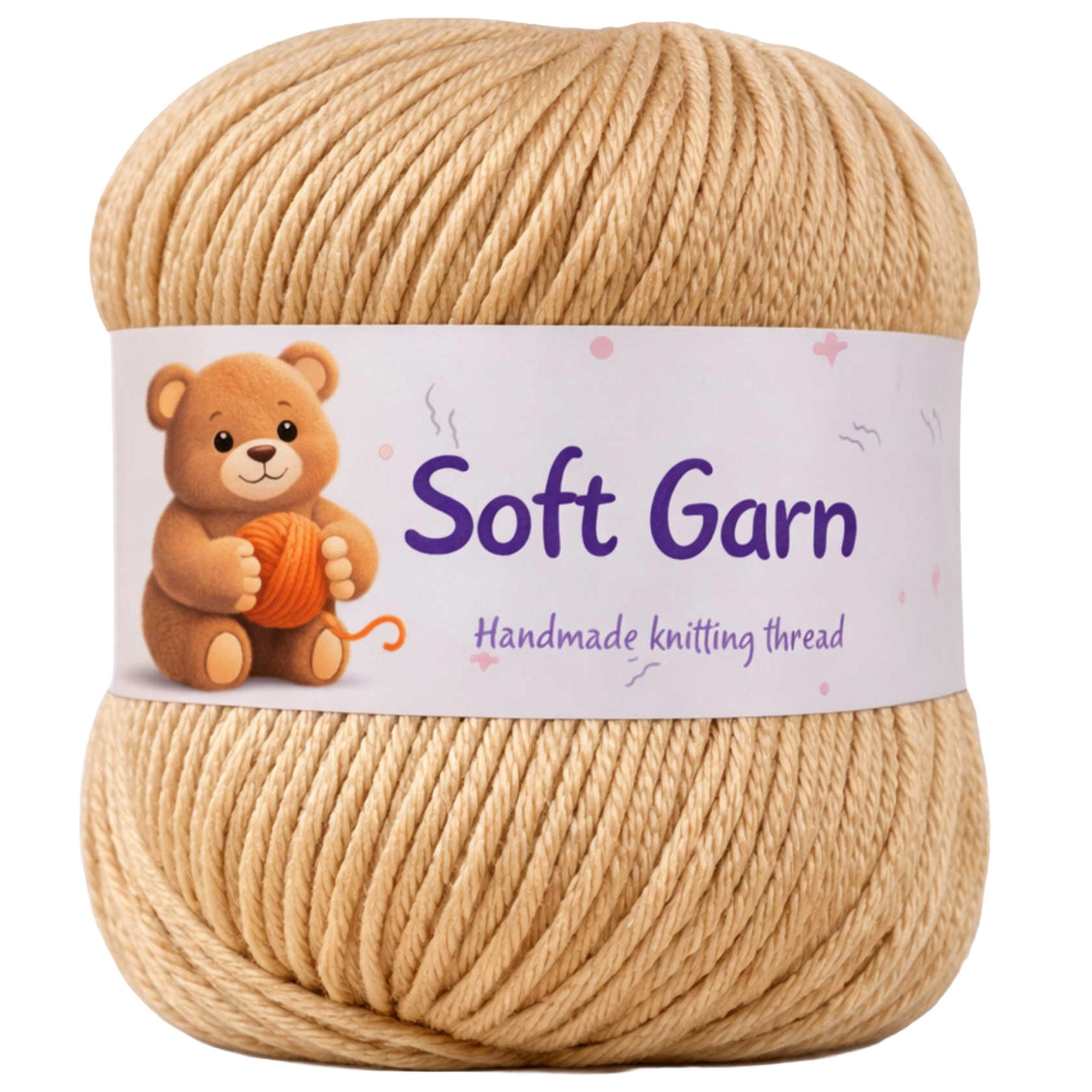 INDIGOS UG Acrylgarn 6-fach 10x50g = 500g Strickgarn Set - selbststreifendes Garn Häkelwolle