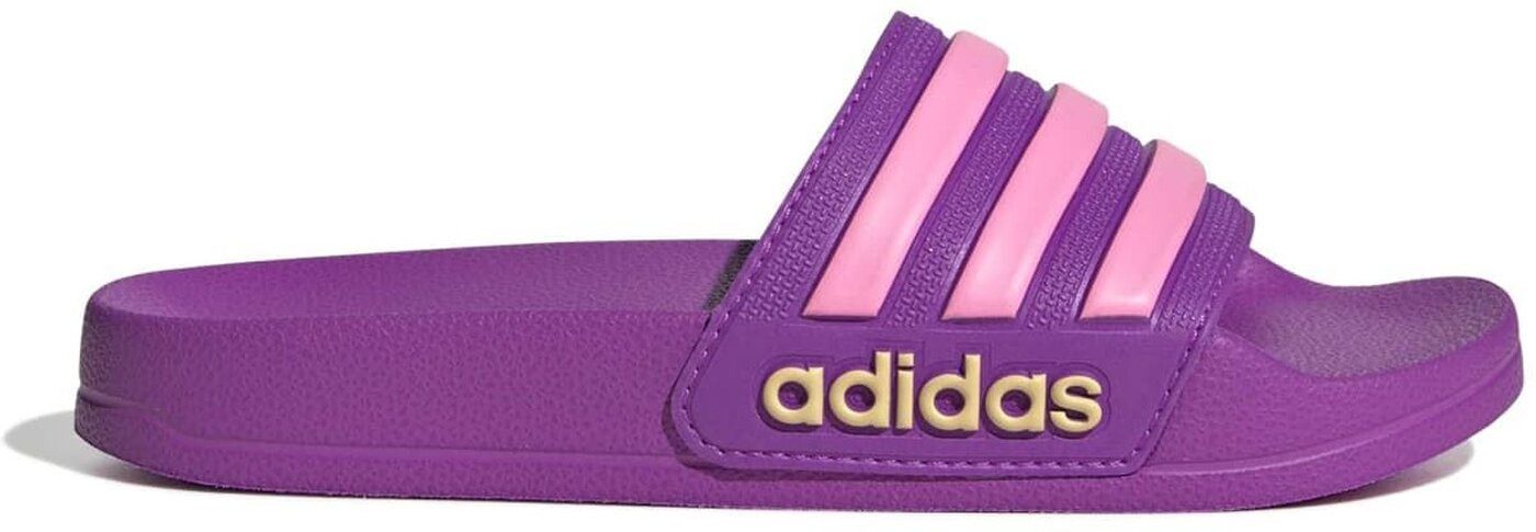 adidas Performance ADILETTE SHOWER K PURBUR/BLIPNK/SEICTA Badeschuh