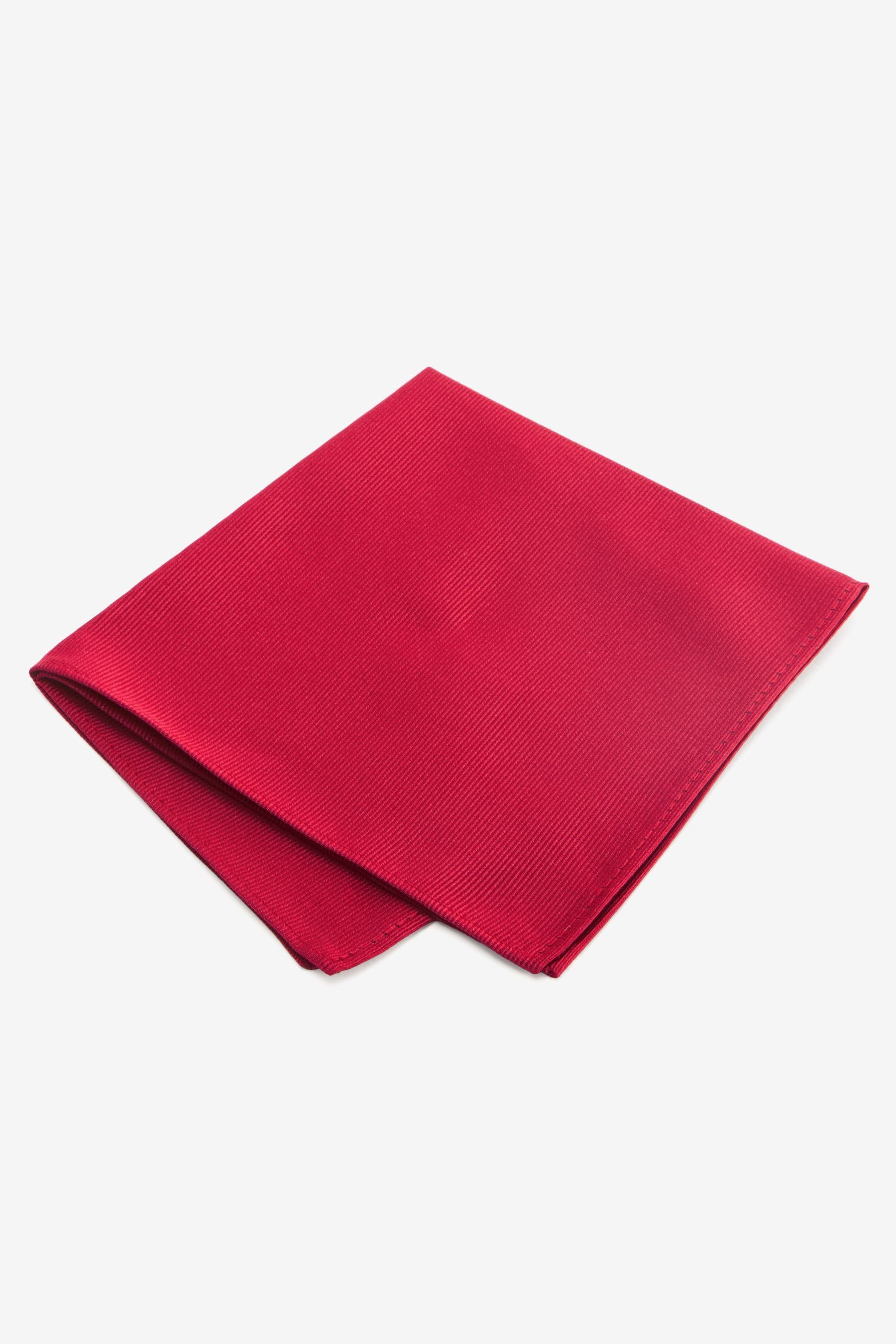 Next Einstecktuch Einstecktuch aus recyceltem Polyester-Twill, (1-St) Burgundy Red