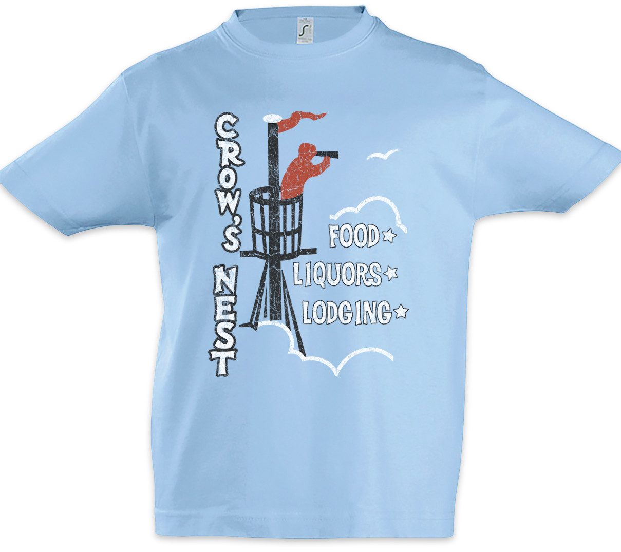 Print-Shirt The Crow´s Nest Kinder T-Shirt Gloucester Perfect Massachusetts Sturm