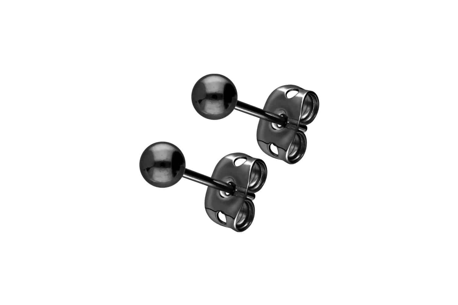 FILANGO Paar Ohrstecker Titan Ohrstecker KUGEL (Ohrstecker, 1-tlg) günstig online kaufen