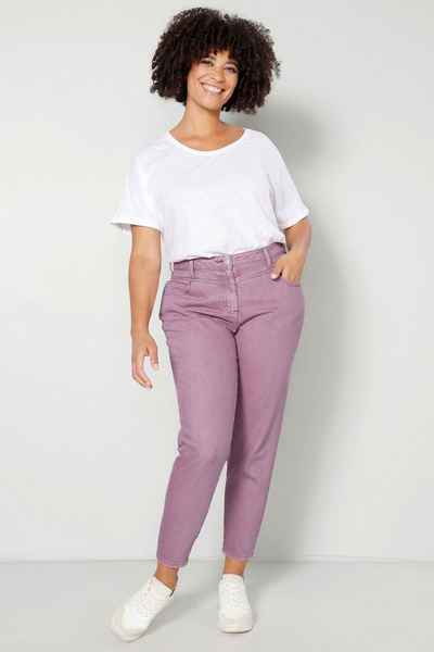 Angel of Style Röhrenjeans Color-Jeans Regular Fit 5-Pocket