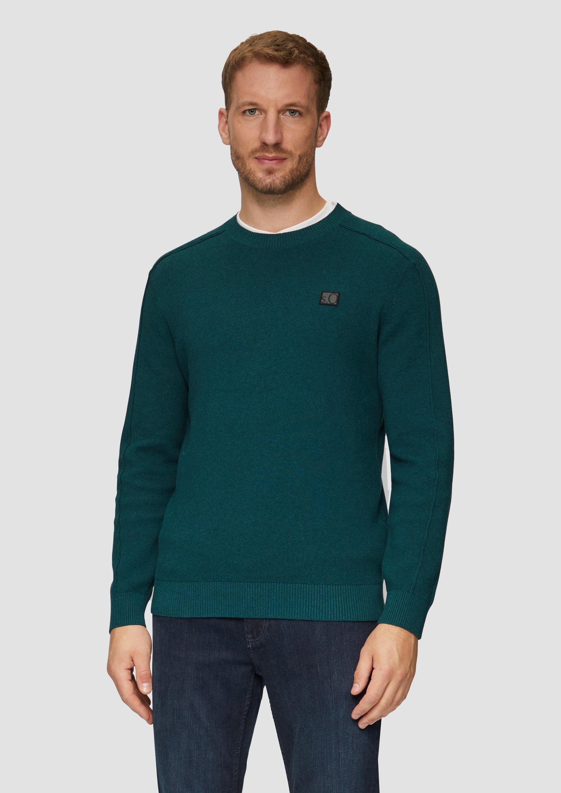 s.Oliver Longpullover Strickpullover (1-tlg) günstig online kaufen