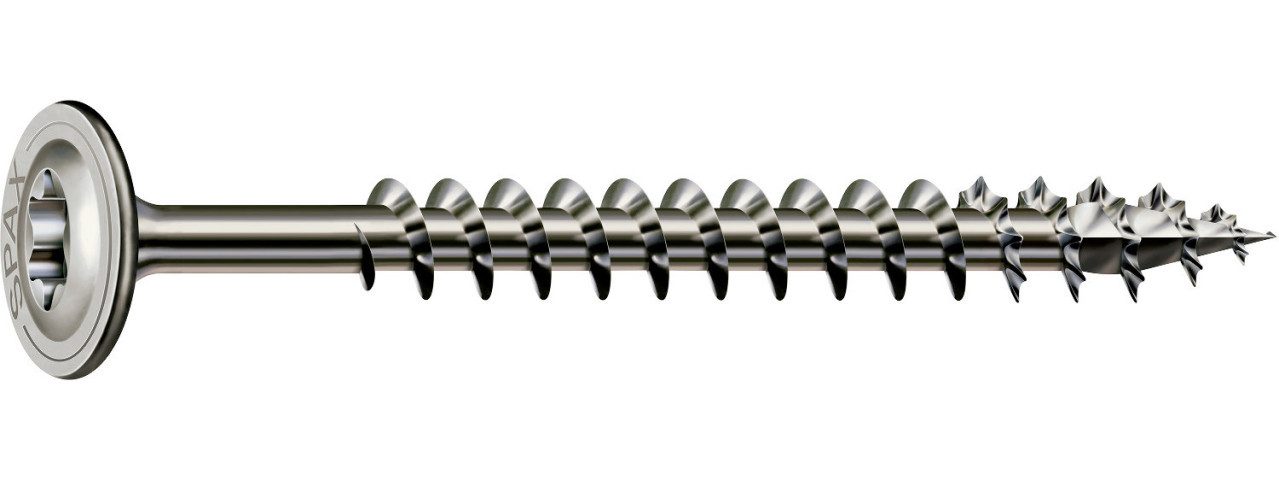 SPAX Flachrundkopfschraube Spax Tellerkopfschrauben 8.0 x 80 mm TX 40 - 20