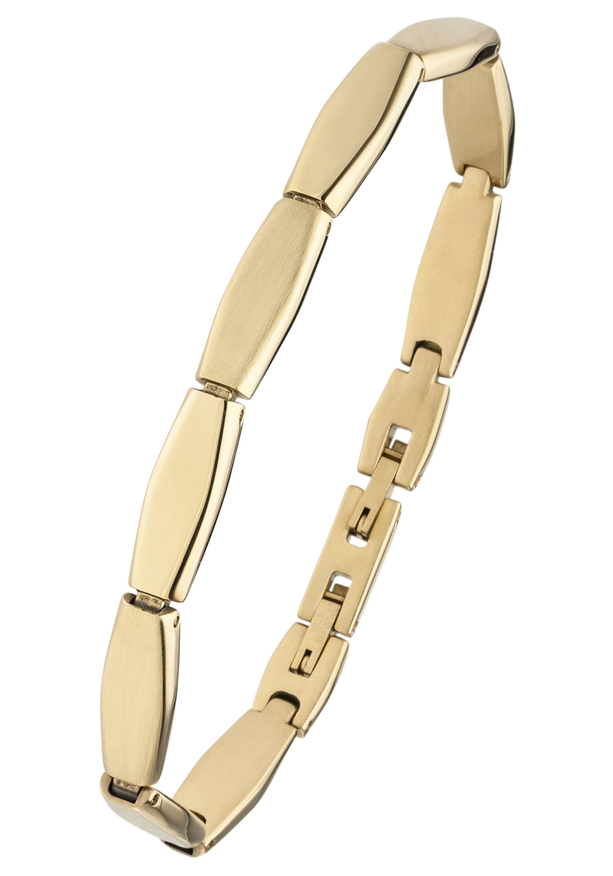 JOBO Armband, Edelstahl goldfarben 21 cm günstig online kaufen