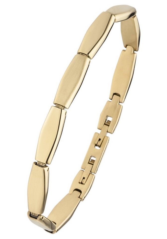 JOBO Armband, Edelstahl goldfarben 21 cm