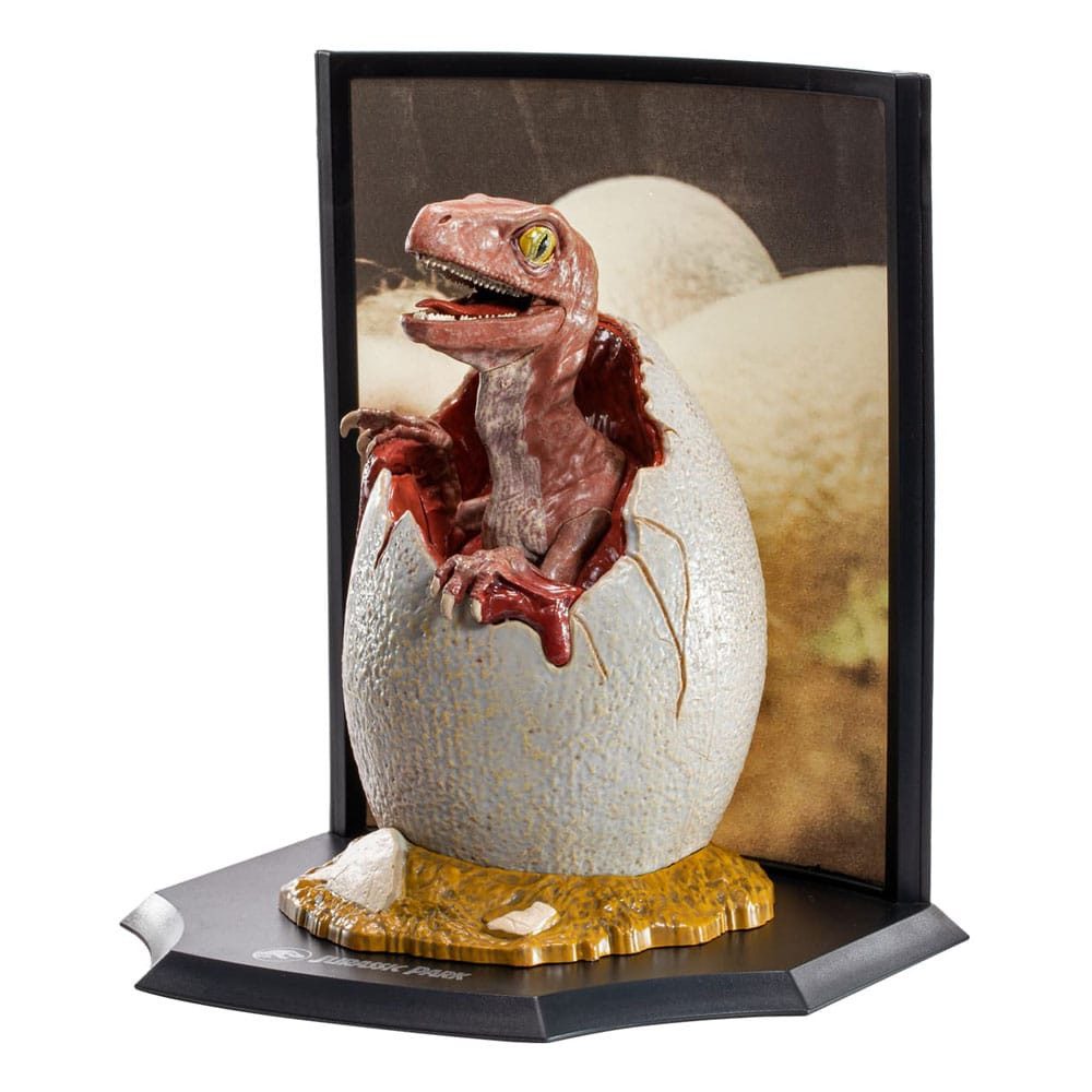 Noble Collection Merchandise-Figur Jurassic Park Toyllectible Treasure - Raptor Egg Life Finds A 12 cm