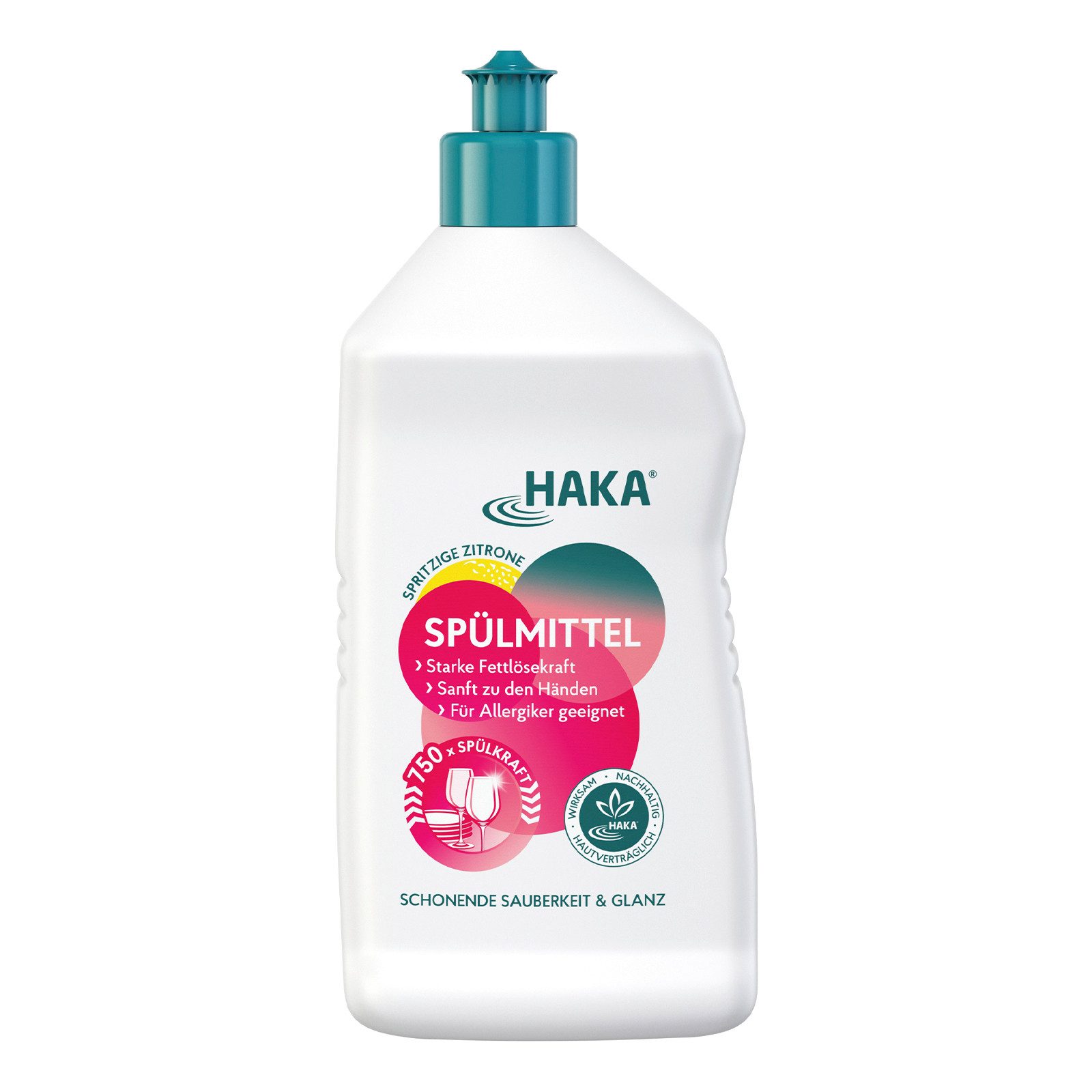 Spülmittel Spritzige Zitrone 750ml Geschirrspülmittel