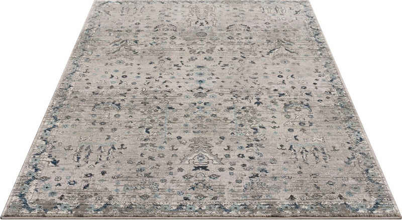 Teppich Clovis, Home affaire, rechteckig, Höhe: 11 mm, Teppich im Orient-Design, mit Bordüre, Vintage