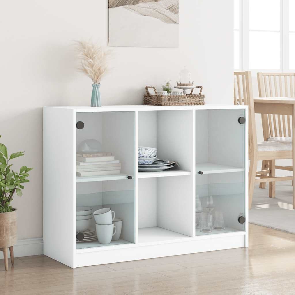 vidaXL Sideboard Sideboard Weiß 102x37x75,5 cm günstig online kaufen