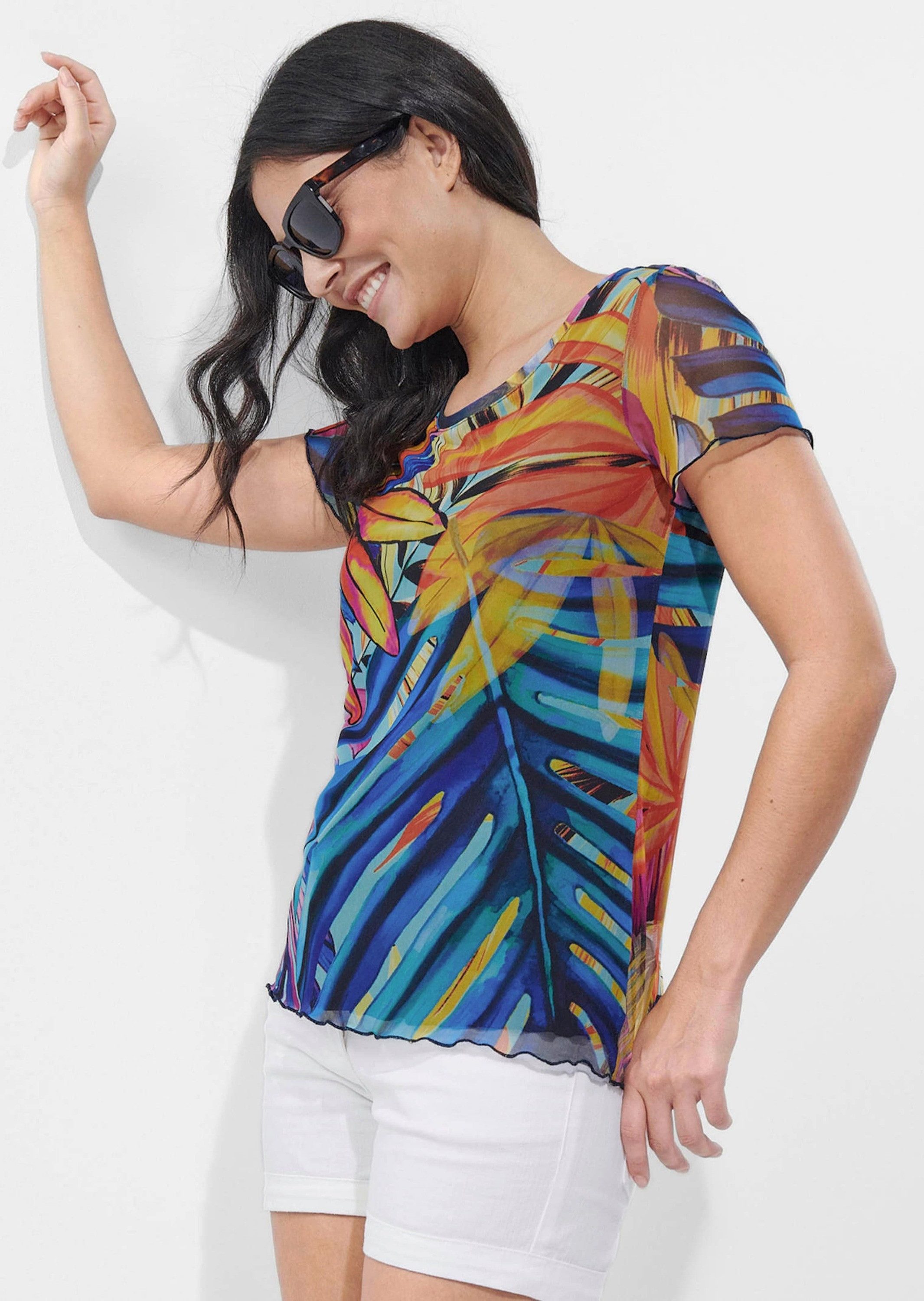 Alba Moda Kurzarmshirt Shirt