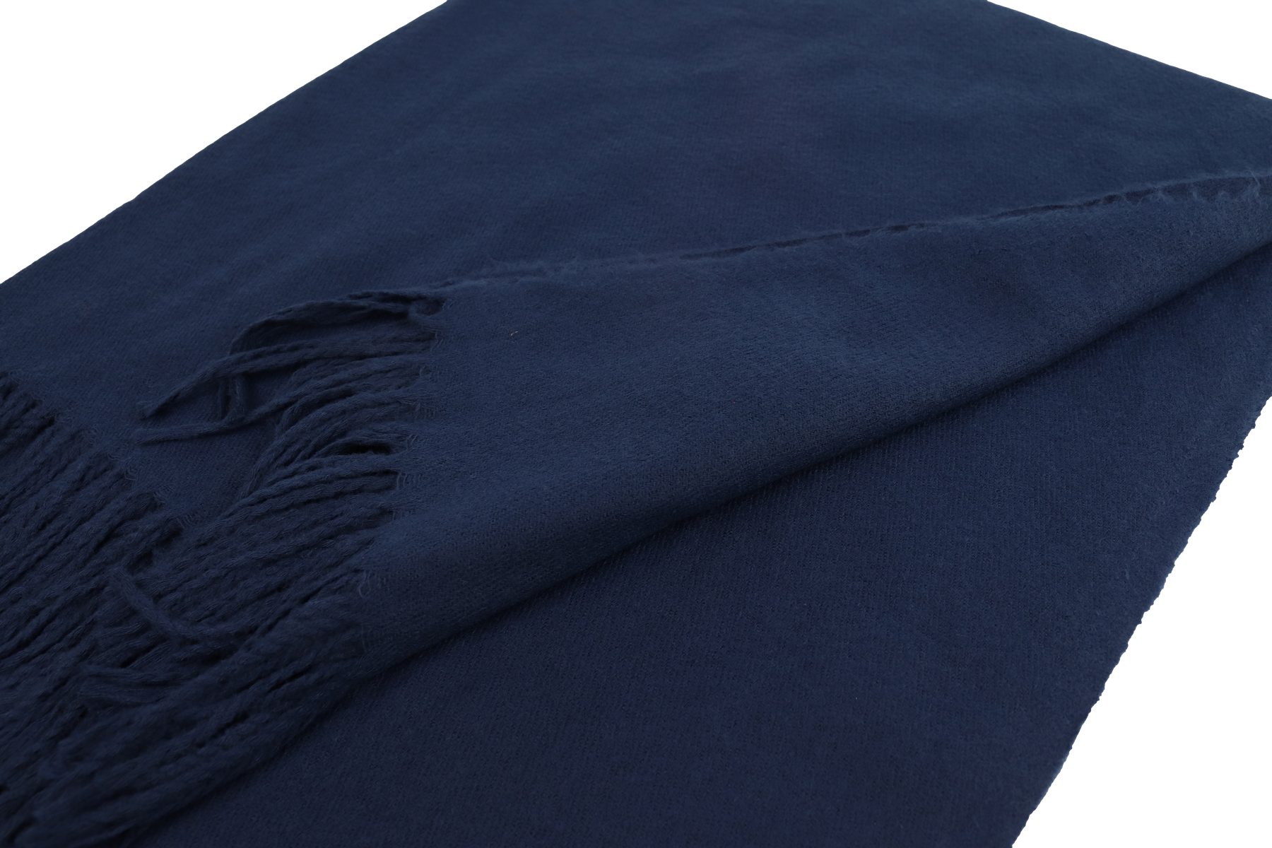 MIRROSI Modeschal weicher und warmer Unifarbe Schal mit Fransen, 70x180cm, günstig online kaufen