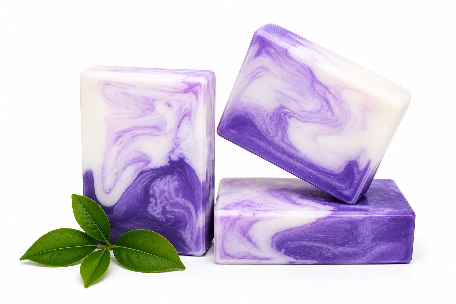 Nesbel - Spüren Sie die Reinheit? Handseife Herrenseife 3er Set, Glycerin Hand-und Dusch Seife mit Ziegenmilch