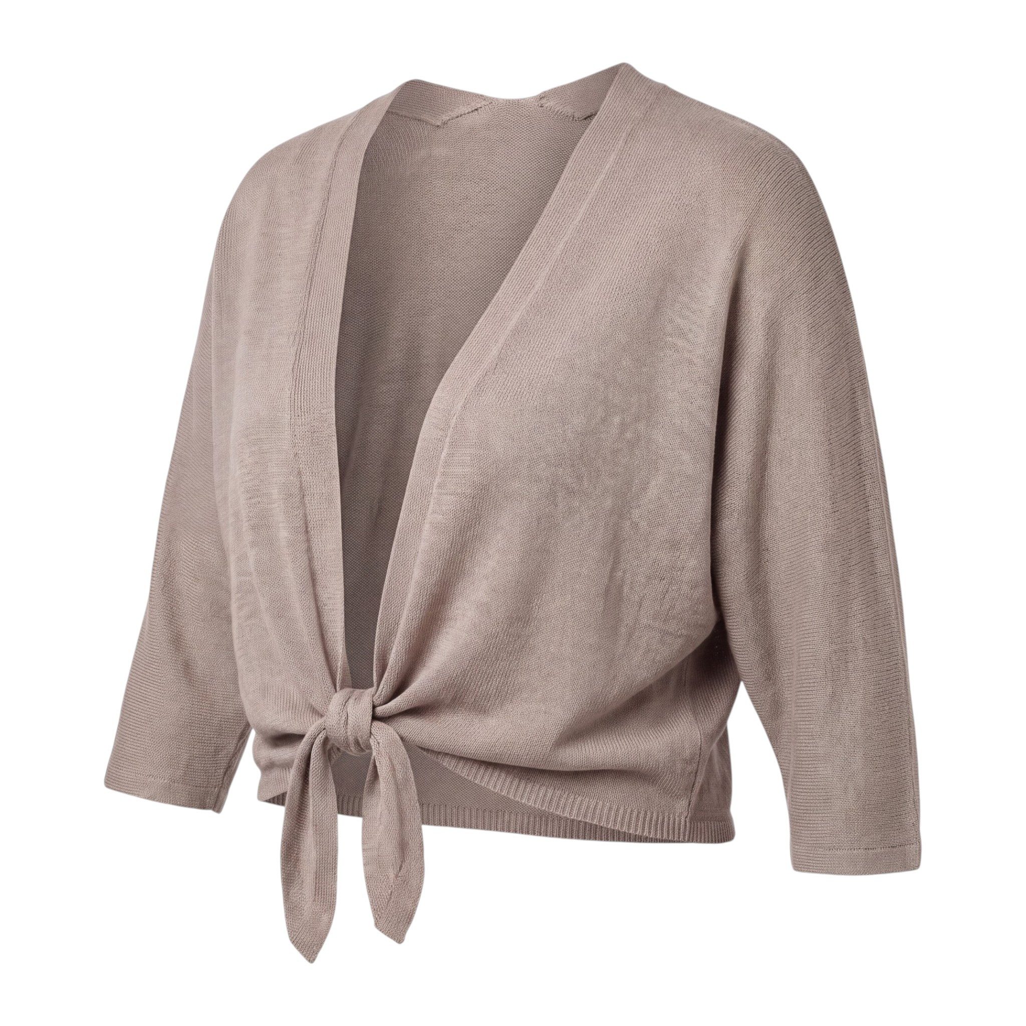 OriginalYou Bolero Cardigan Damen Feinstrick Jacke zum Binden 3/4 Arm Passend für 38/40 (relaxed), 42/44 (regular)