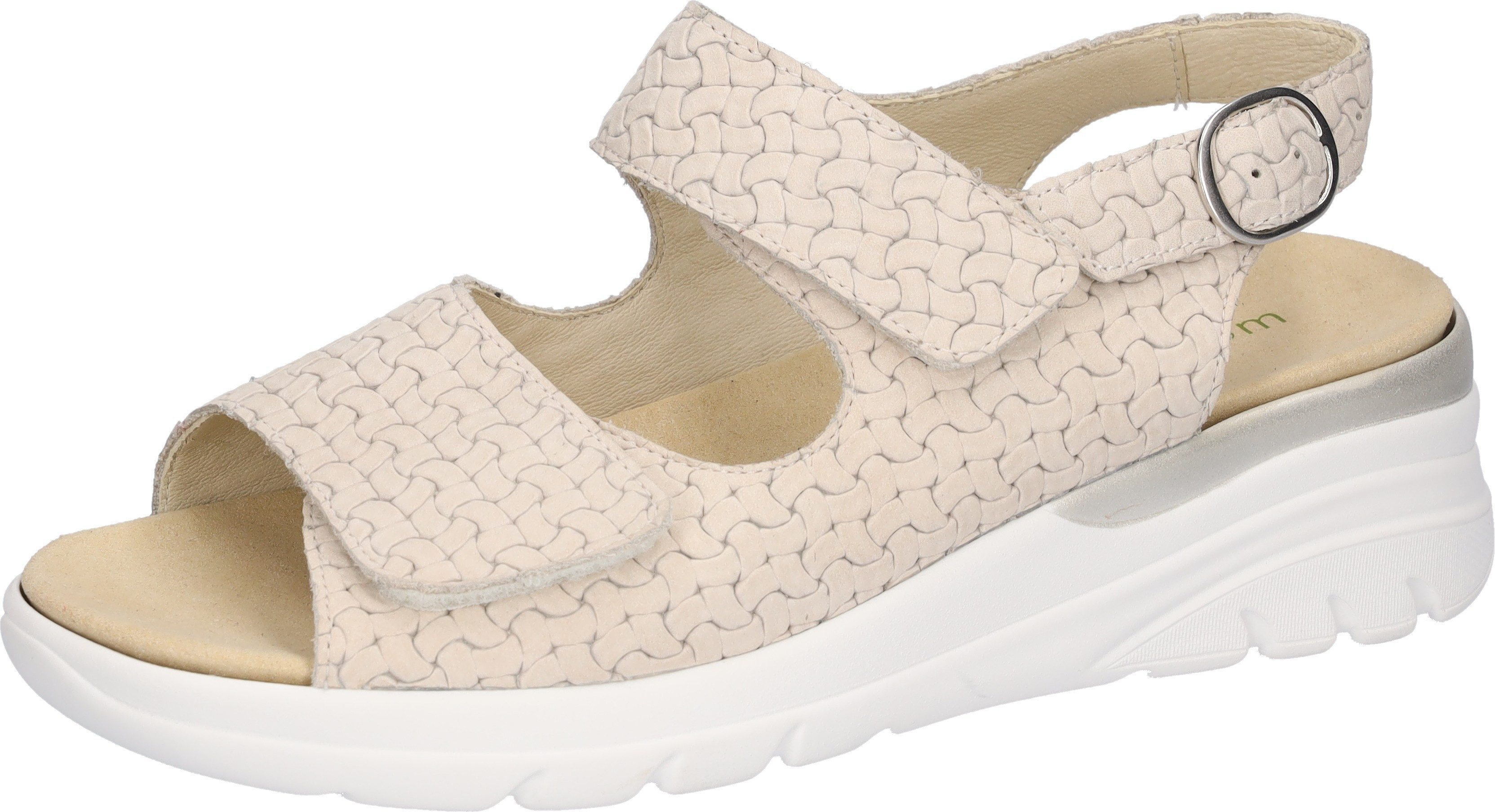 Waldläufer H-IVY Keilsandalette Sommerschuh, Klettsandale, Bequemschuh in Komfortweite H (sehr weit)