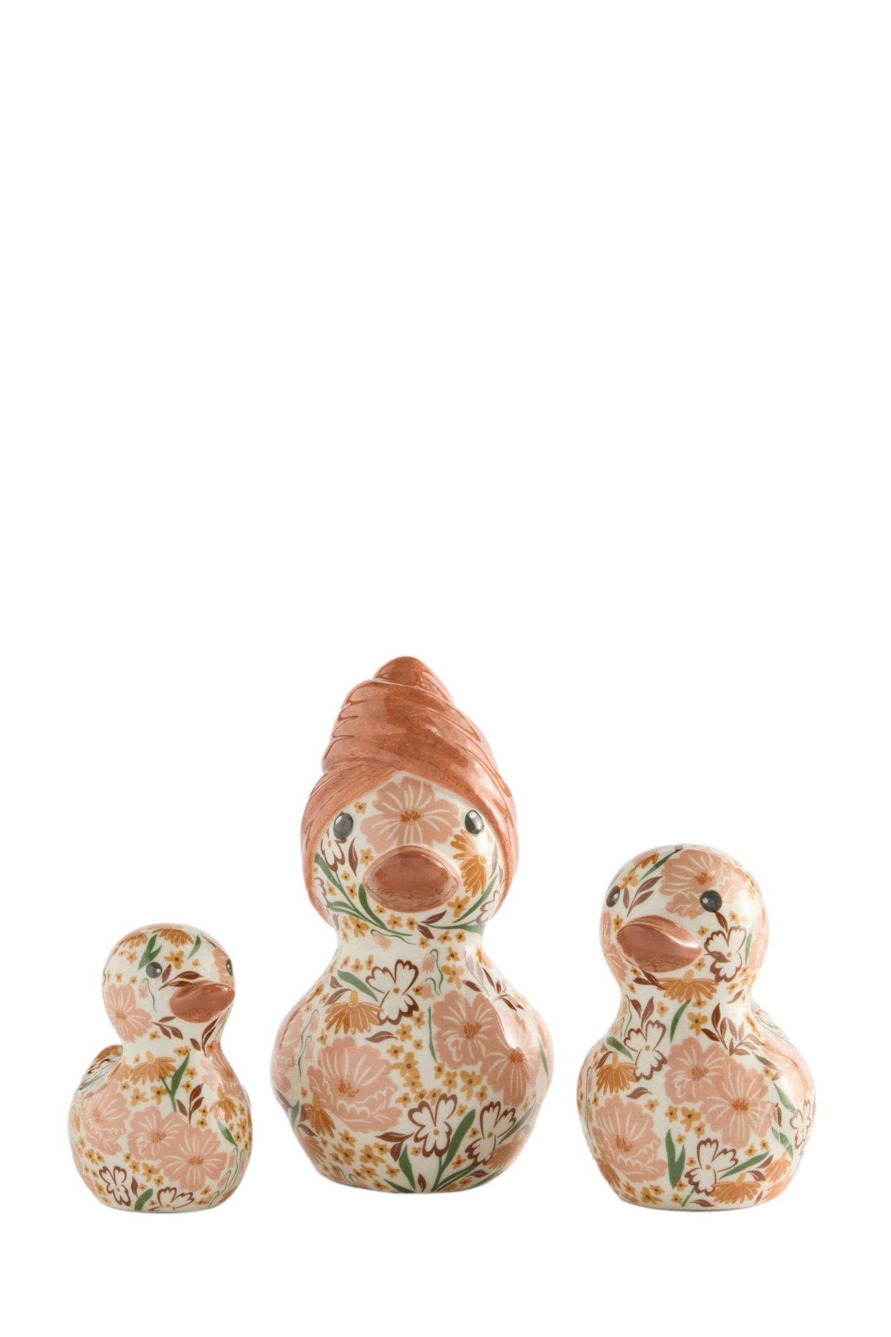 Next Dekoobjekt 3er Set Badezimmer-Dekos, herbstliche Enten