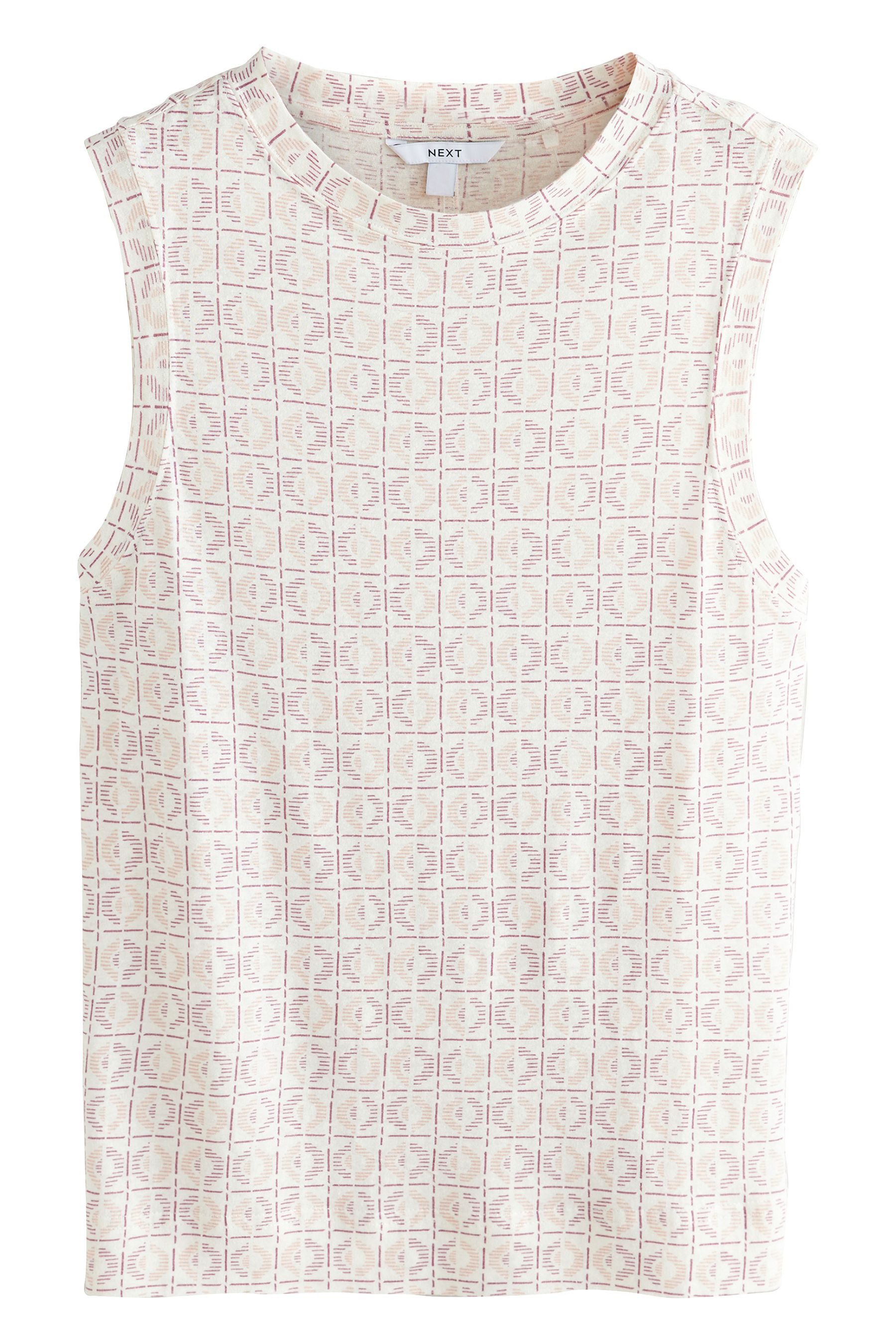 Next Stricktop Weiches Rundhals-Tanktop Pullunder (1-tlg) günstig online kaufen