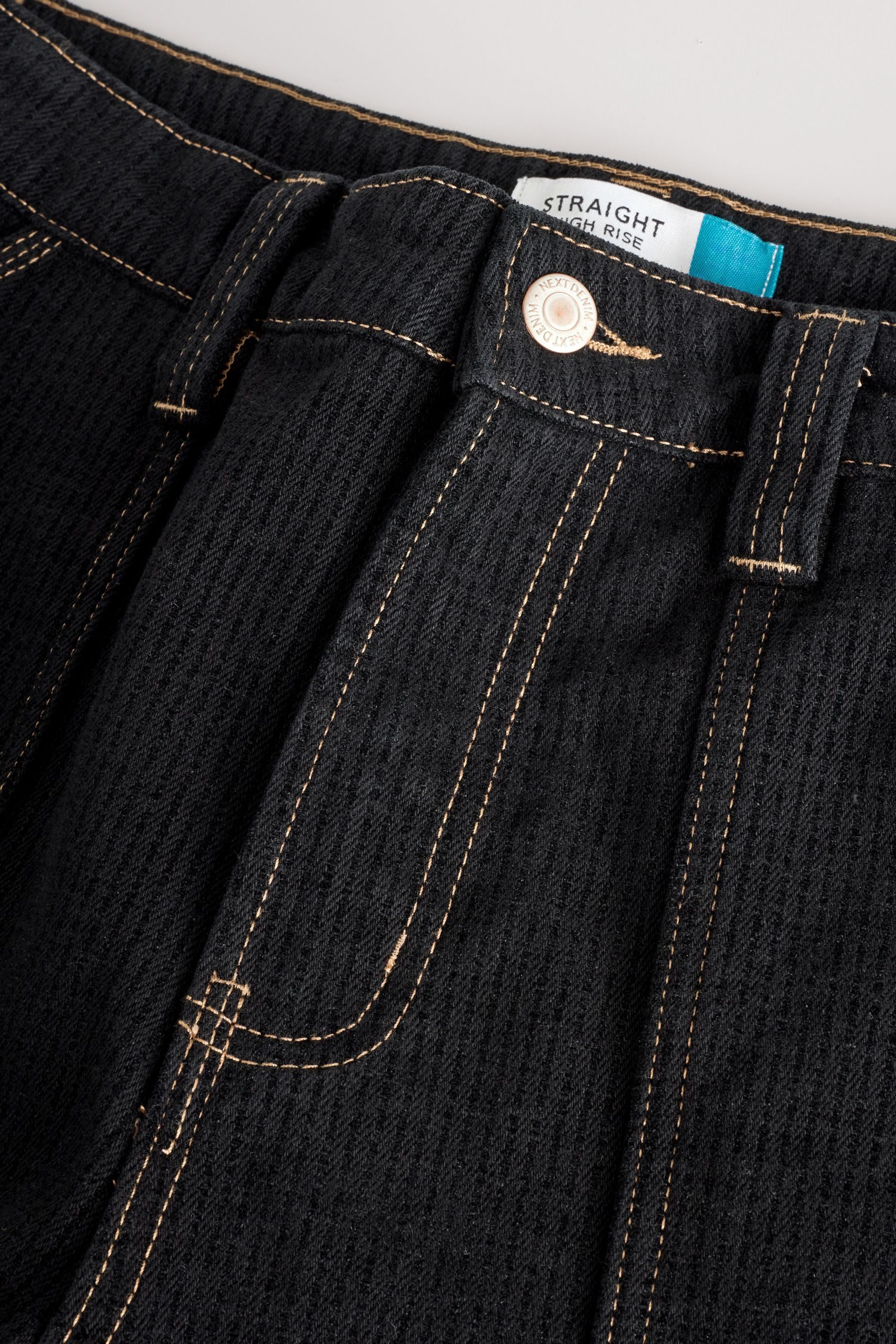 Next Gerade Jeans Zimmermannsjeans mit geradem Bein im Straight Fit (1-tlg)