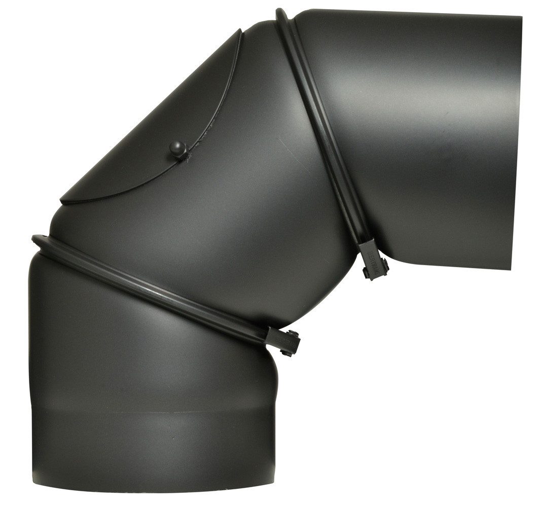 Firefix Ofenrohr FireFix Ofenrohrbogen 90°, Ø 130 mm, mit