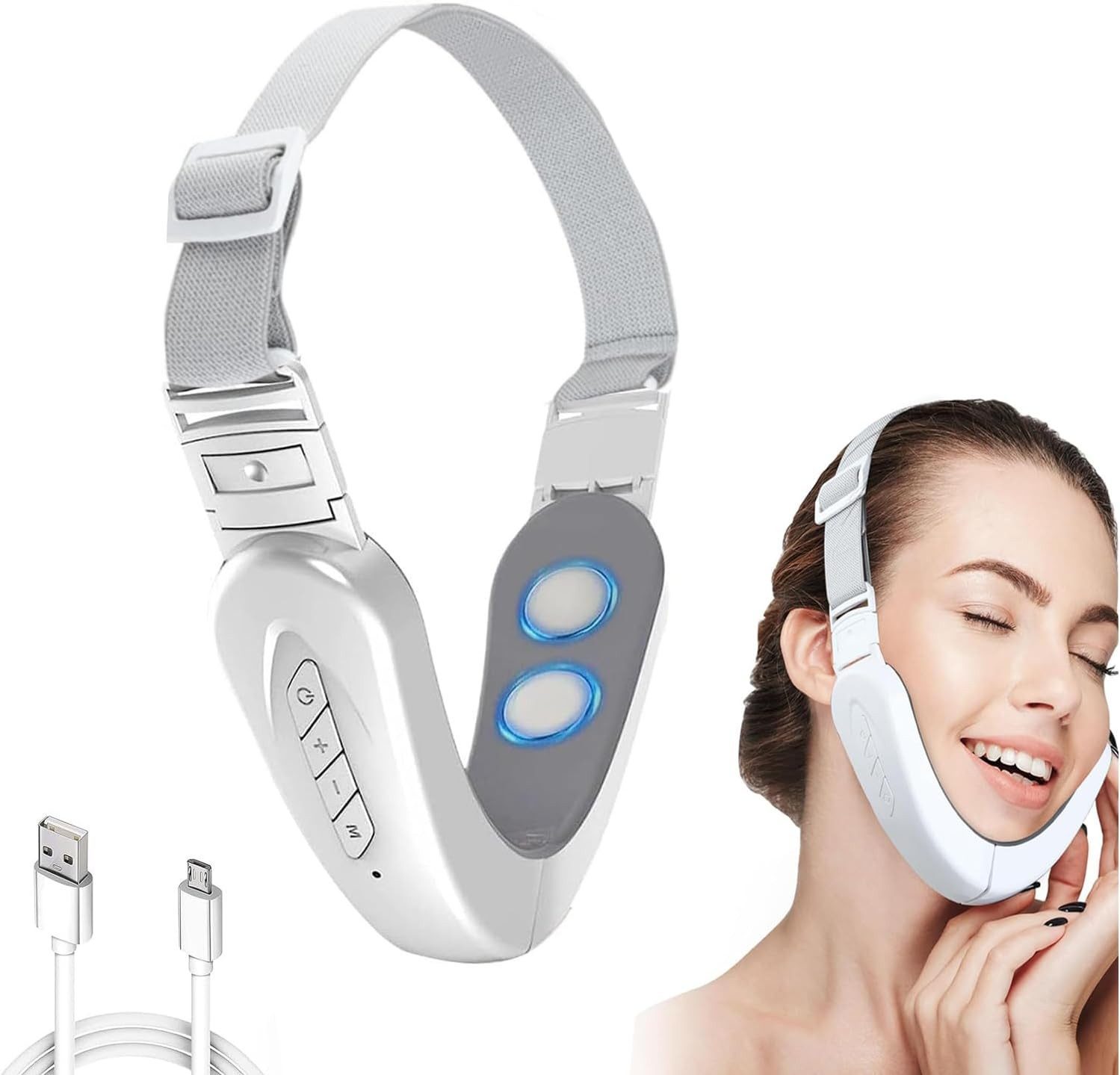 Gesichtsmassagegerät V-Face Massagegerät EMS Mikrostrom