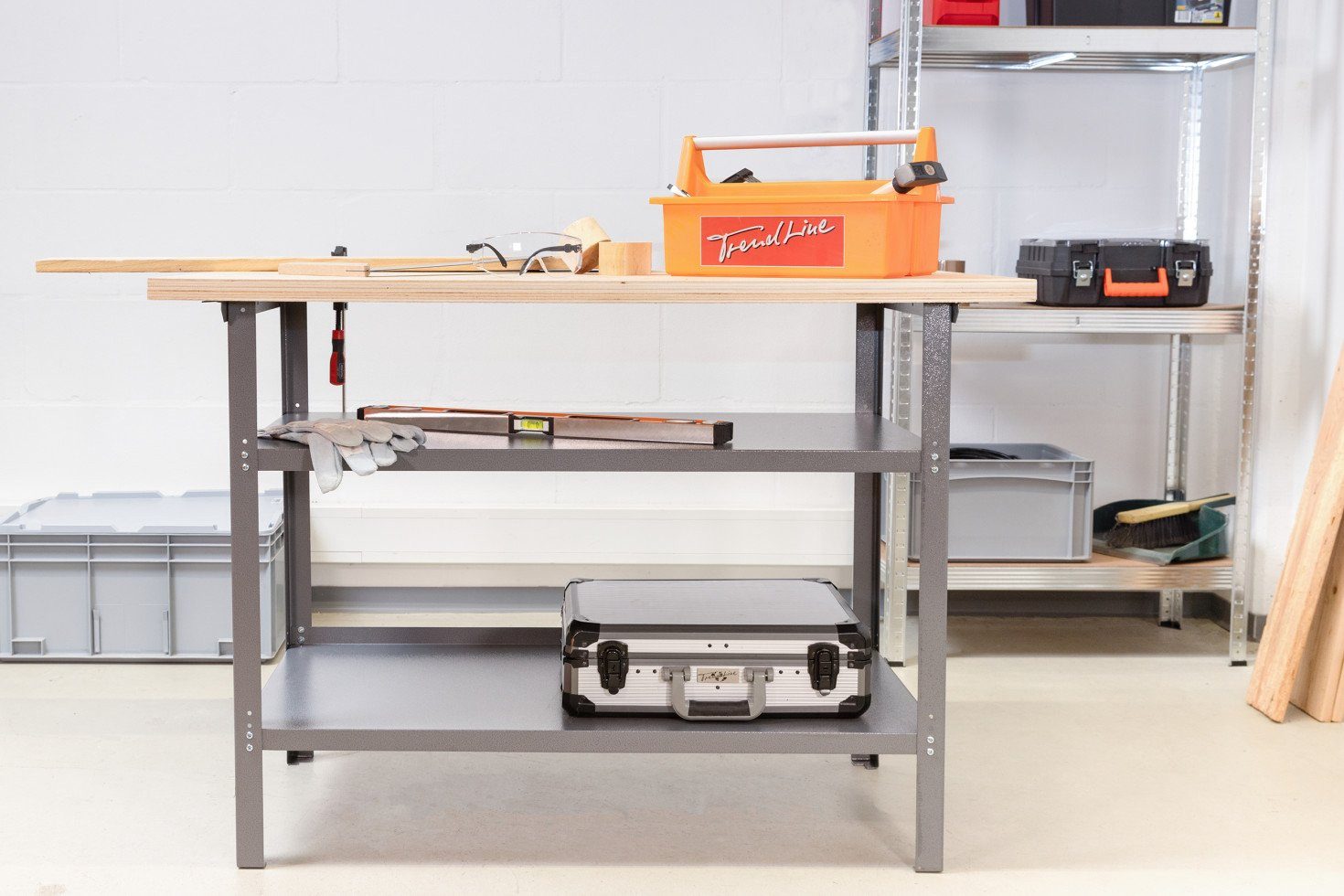 Trend Line Werkbank TrendLine Werkbank 120 x 60 x 85 cm günstig online kaufen