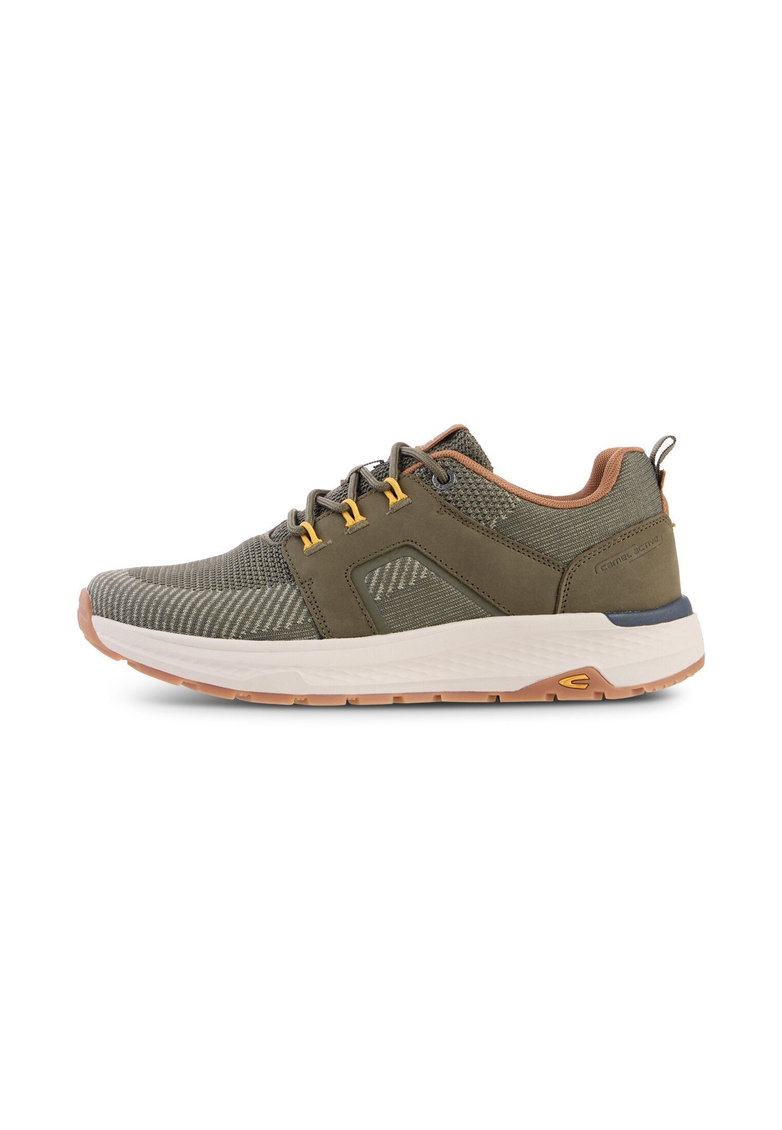 camel active aus Leder-Textil Mix Sneaker